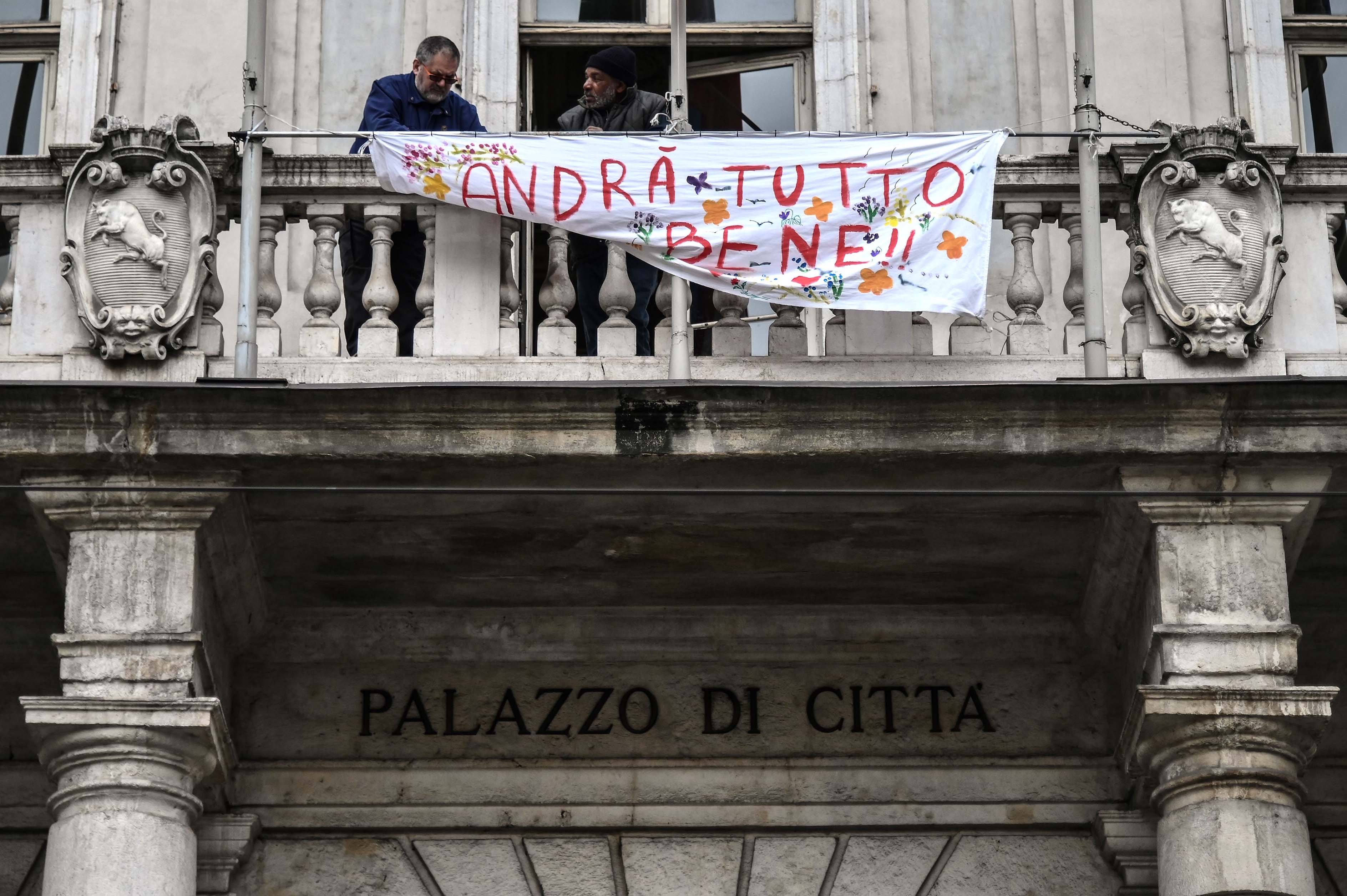 Kata-Kata Penguat Warga Italia di Tengah Pandemi Covid-19