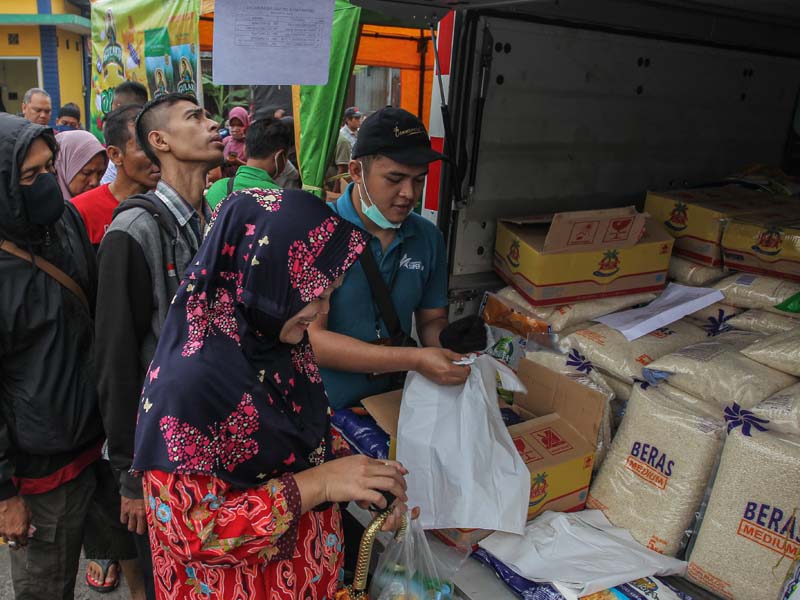 Perum Bulog Gelar Operasi Pasar Komoditas Pangan