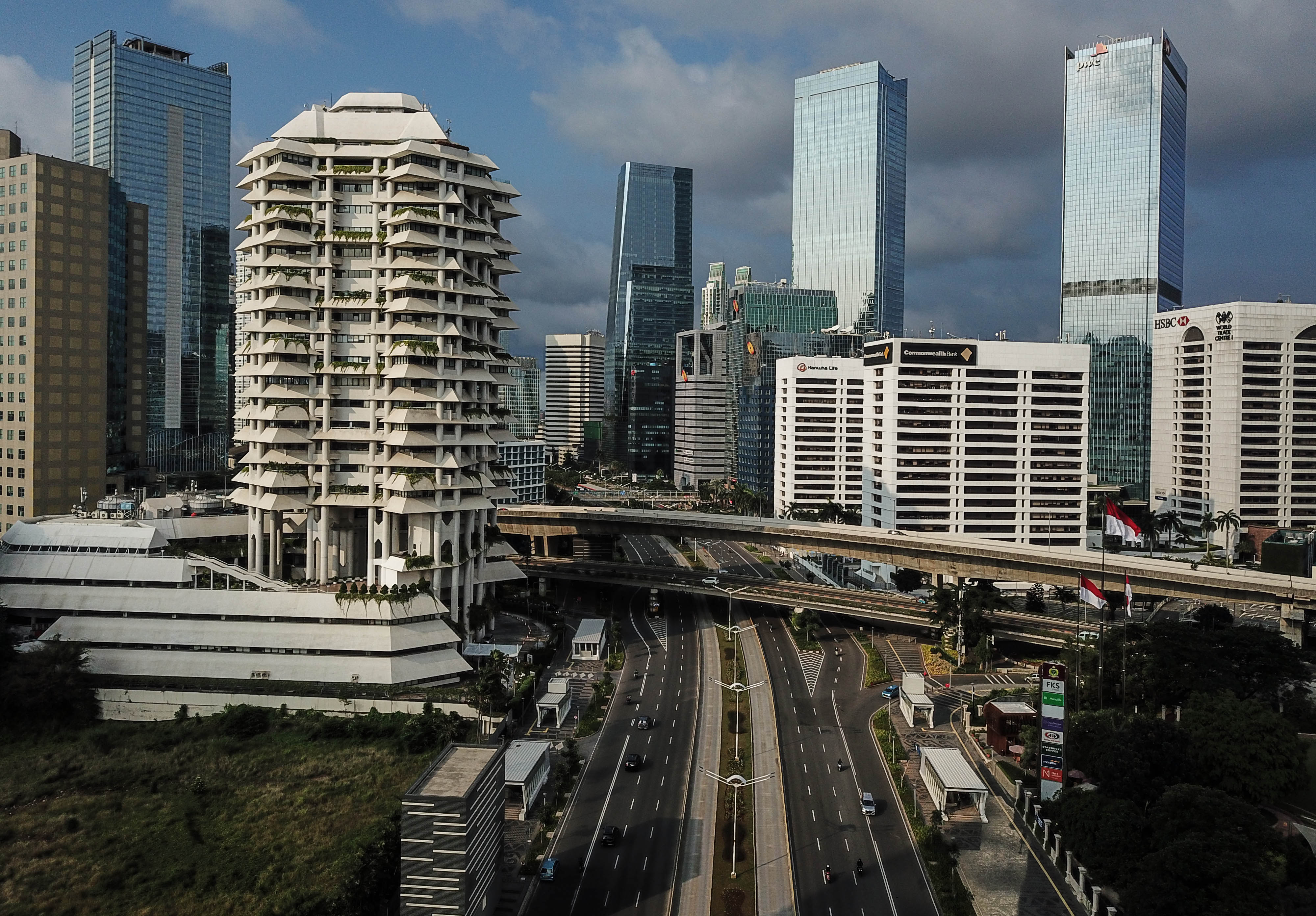 Jalan Protokol Jakarta Sepi