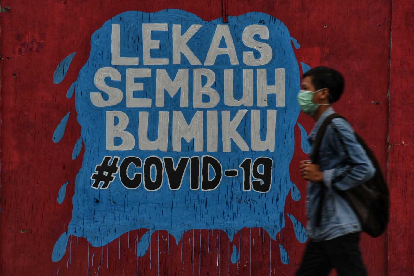 Mural Pandemi Virus Korona