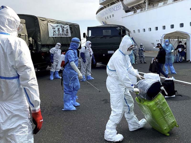 Evakuasi ABK Diamond Princess