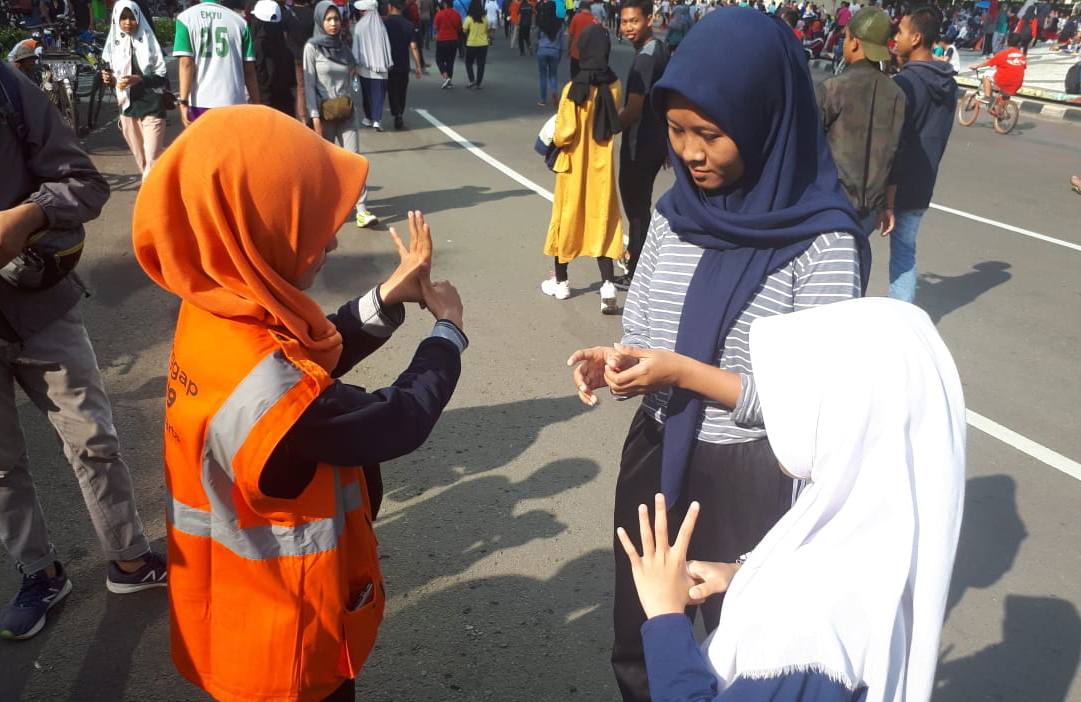 Sosialisasi Pencegahan Virus Korona di HBKB