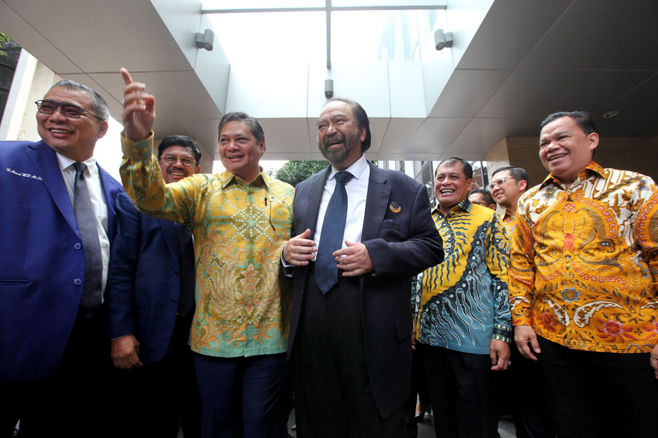 Silaturahim Politik NasDem dan Golkar