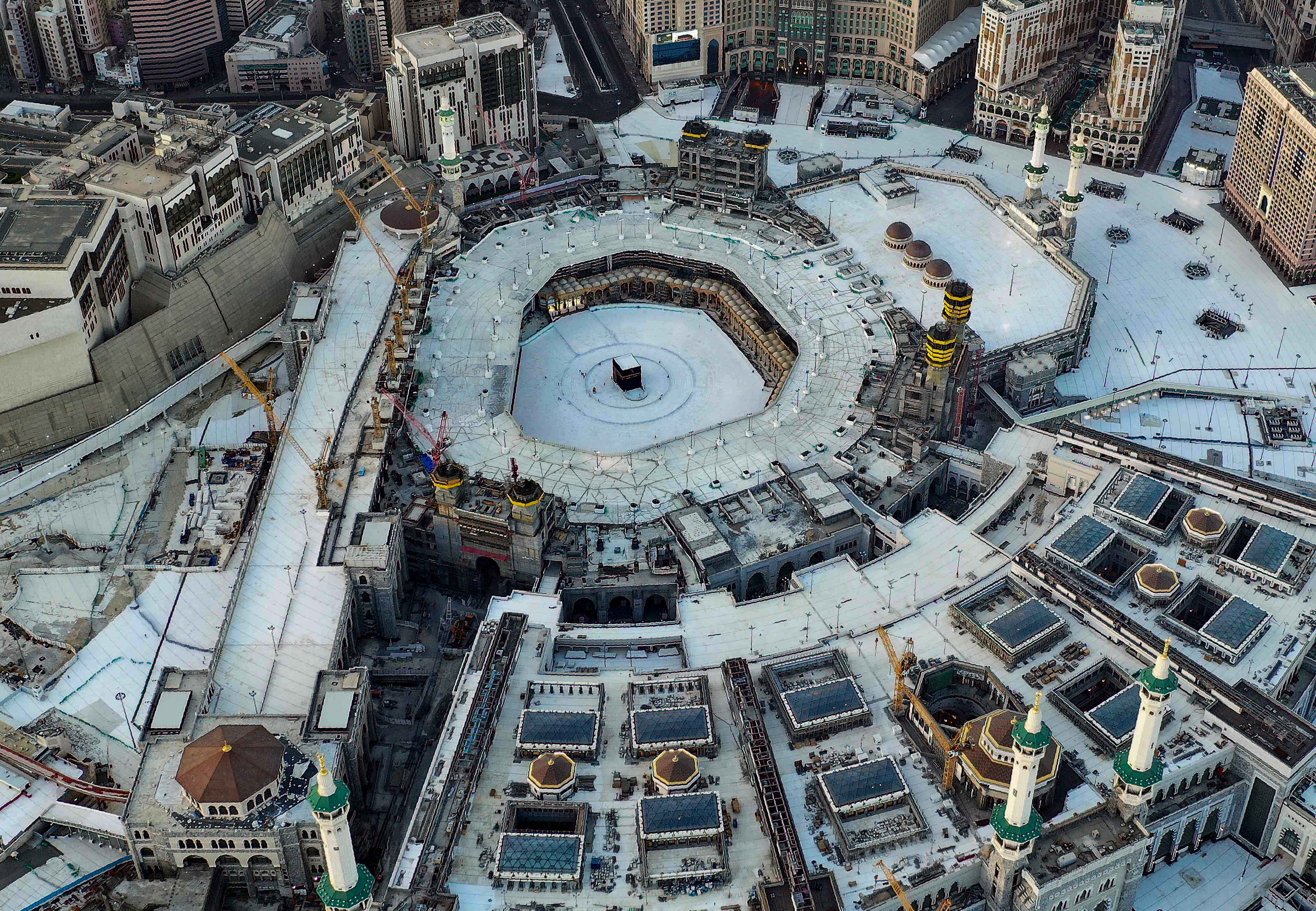 Sepi di Masjidil Haram