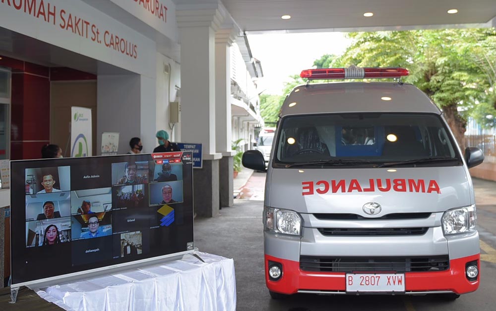 Bantuan Ambulance Untuk Penanganan Pasien Covid-19