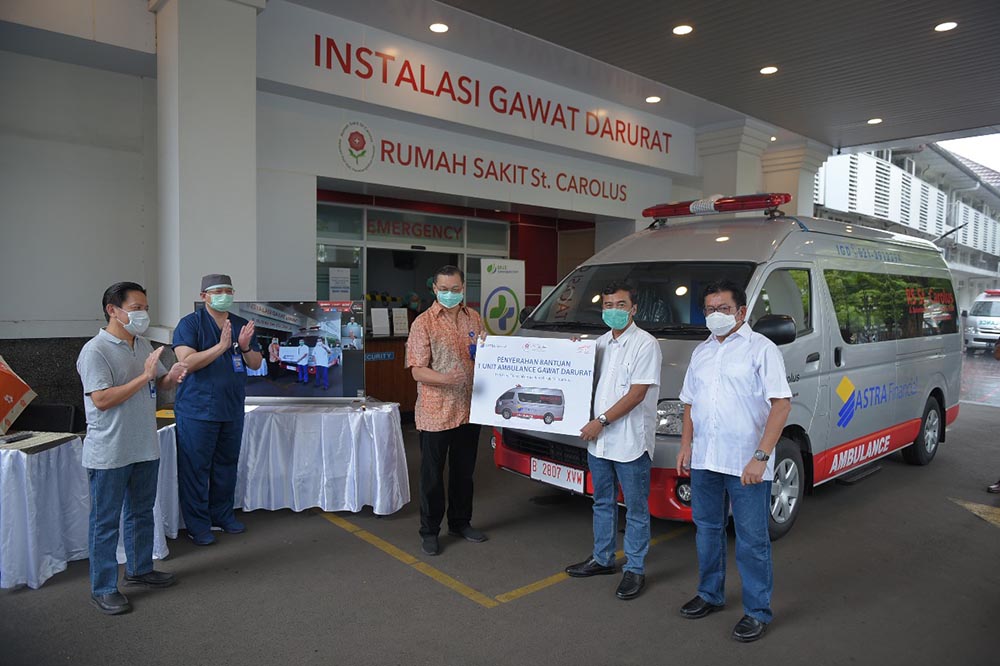 Bantuan Ambulance Untuk Penanganan Pasien Covid-19