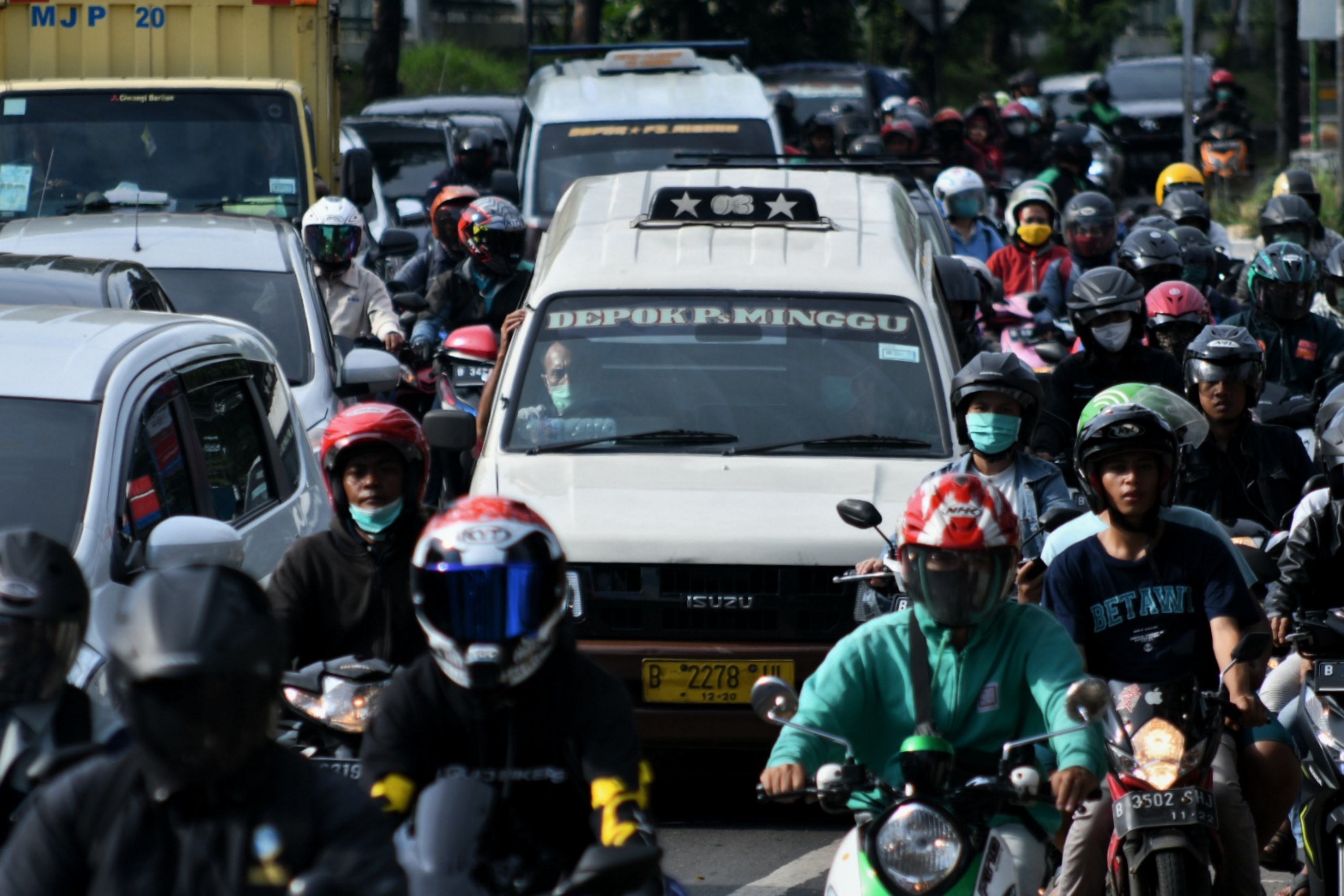 Macet Saat Pandemi Covid-19