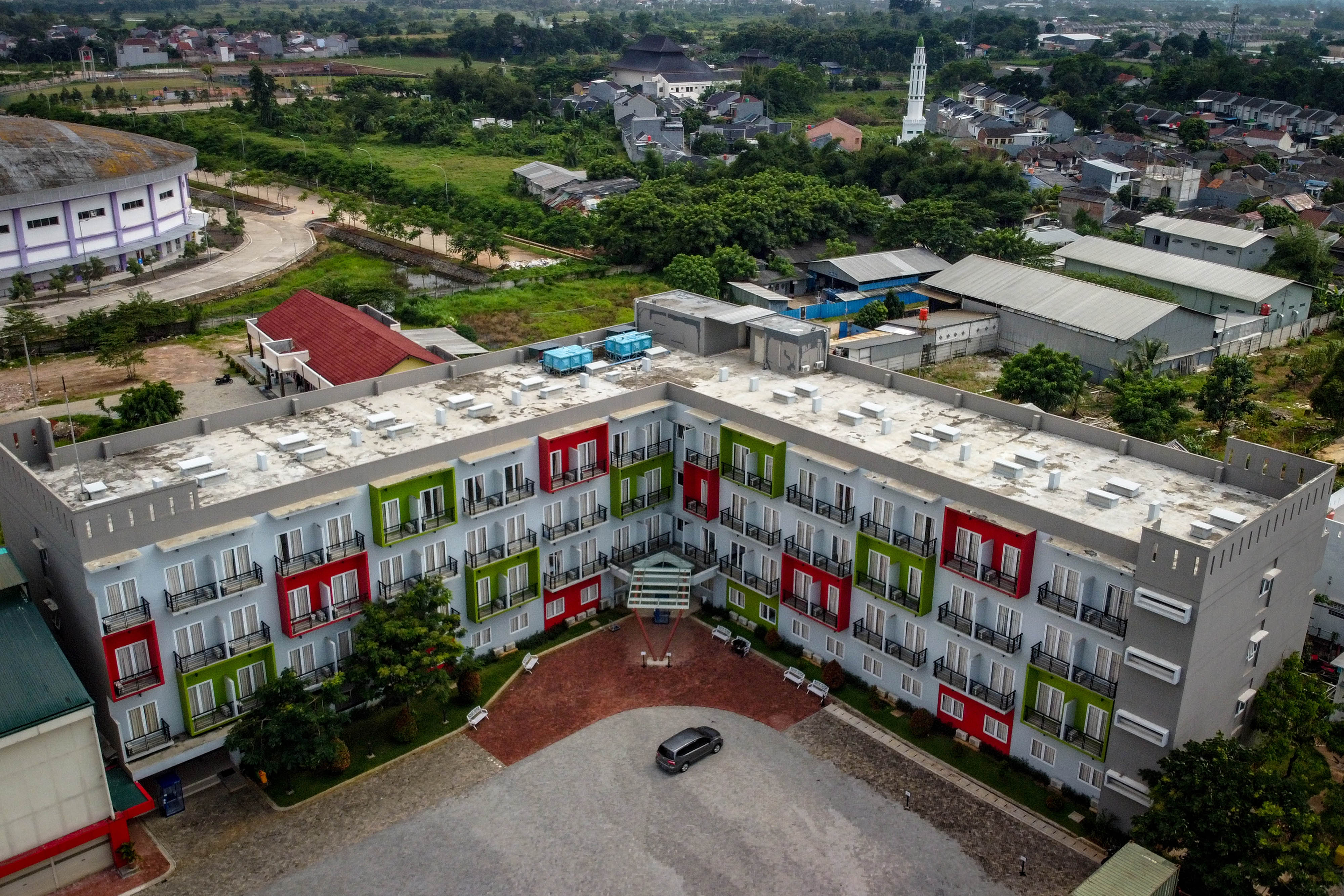 Isolasi Pasien Covid-19 di Griya Anabatic Tangerang