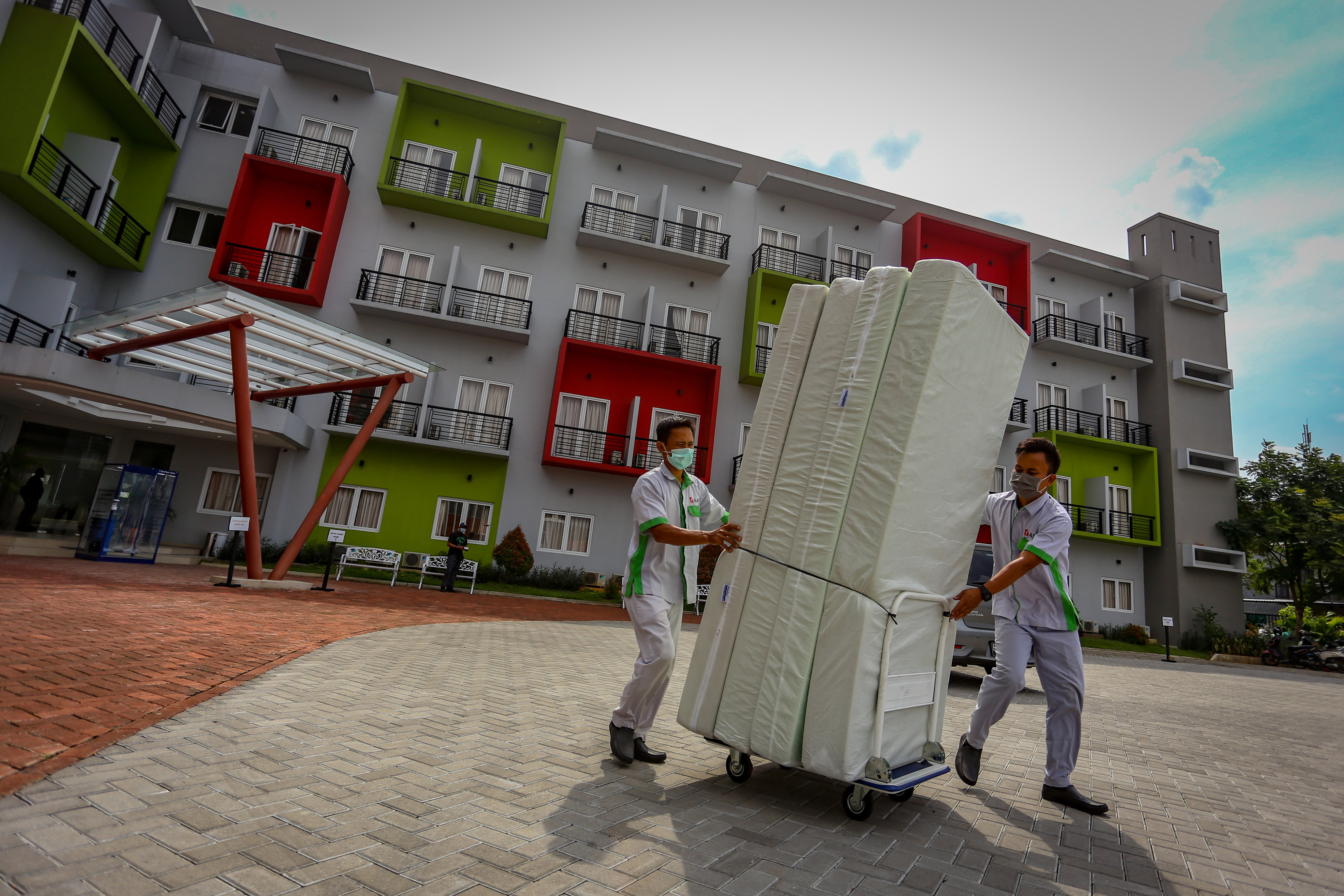 Isolasi Pasien Covid-19 di Griya Anabatic Tangerang