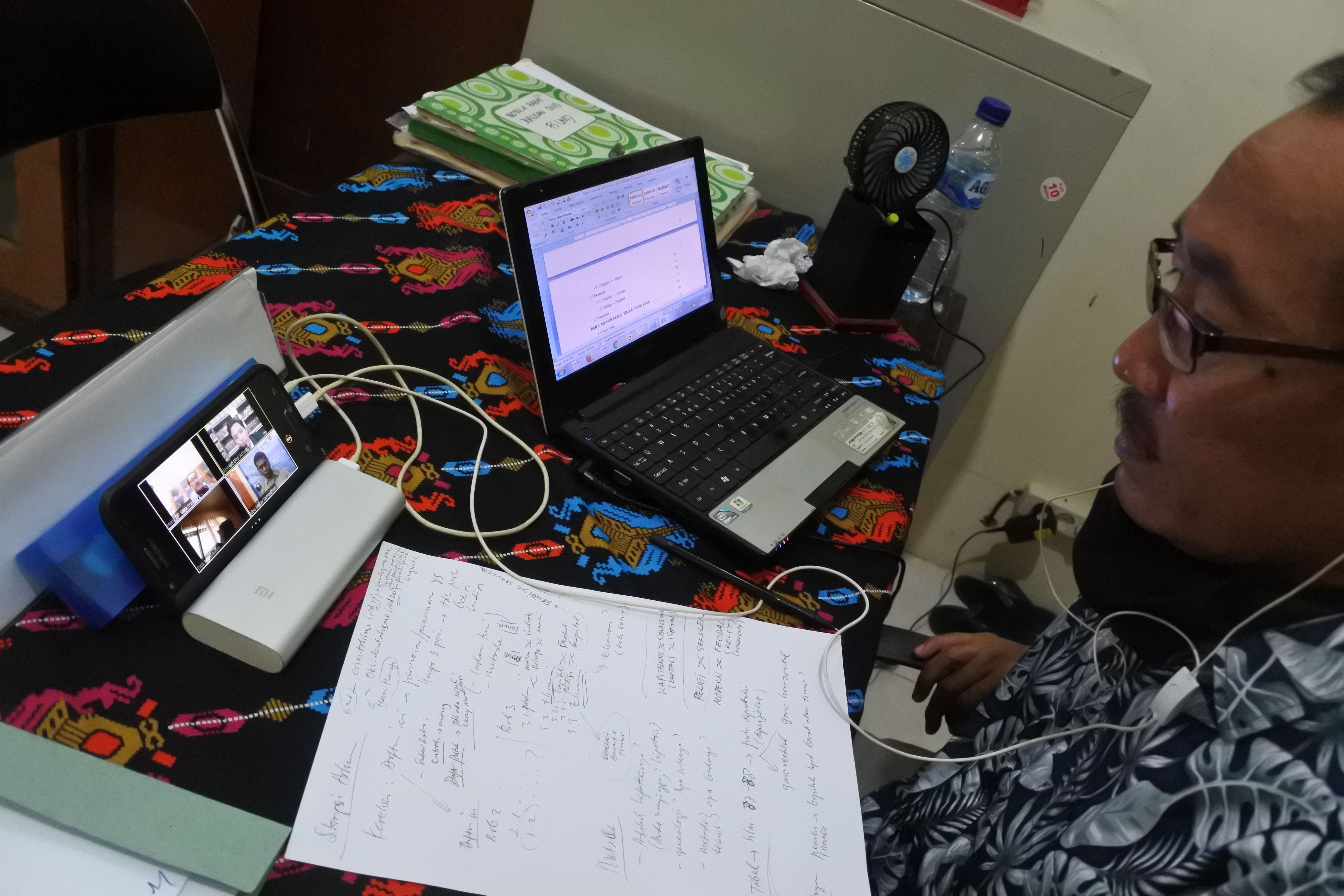 Ujian Skripsi Daring Cegah Covid-19