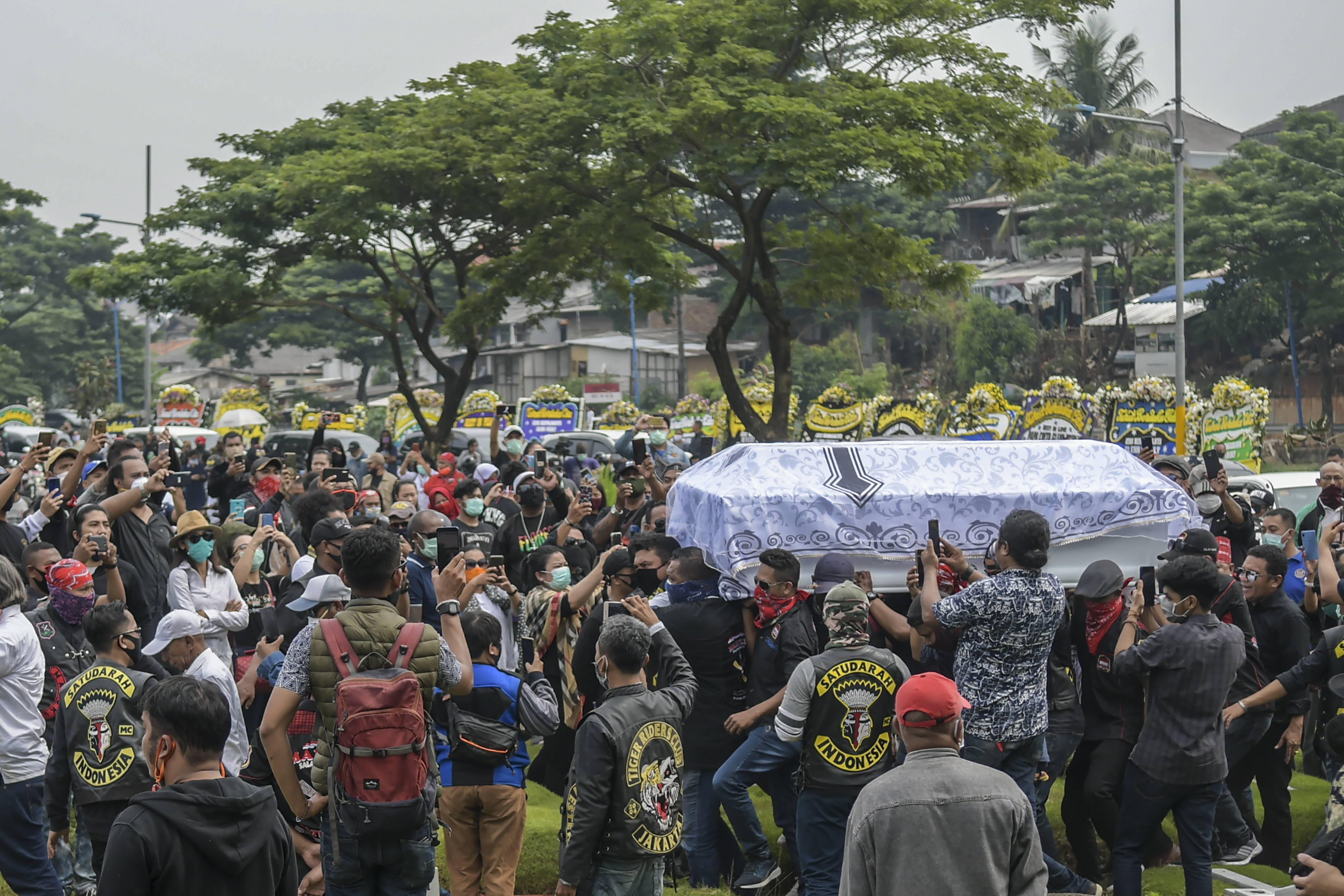 Pemakaman Penyanyai Glenn Fredly