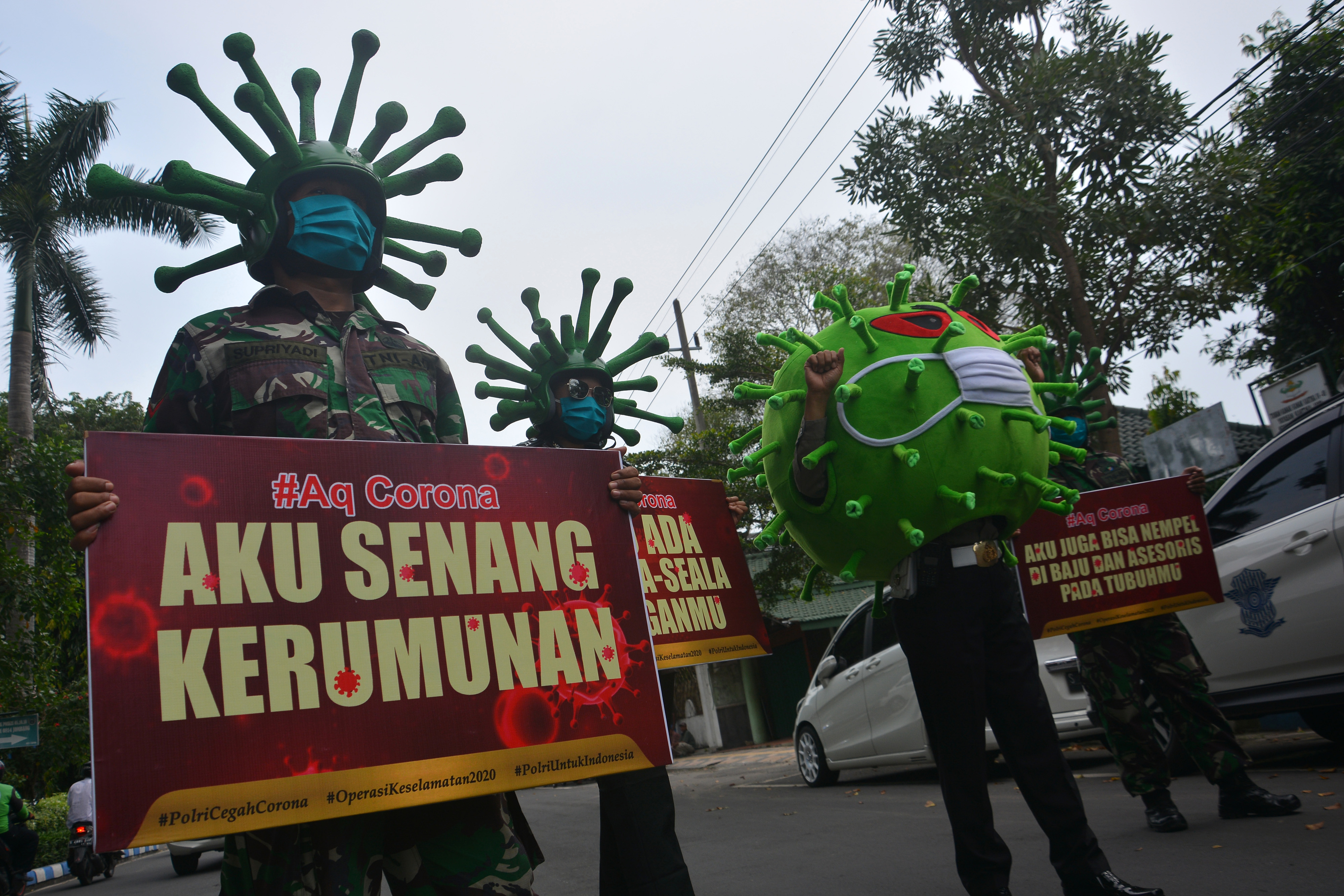 Sosialisasi Penggunaan Masker 