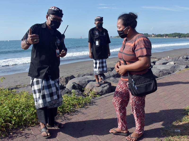 Pantai Padang Galak Denpasar Diperketat Pengawasannya