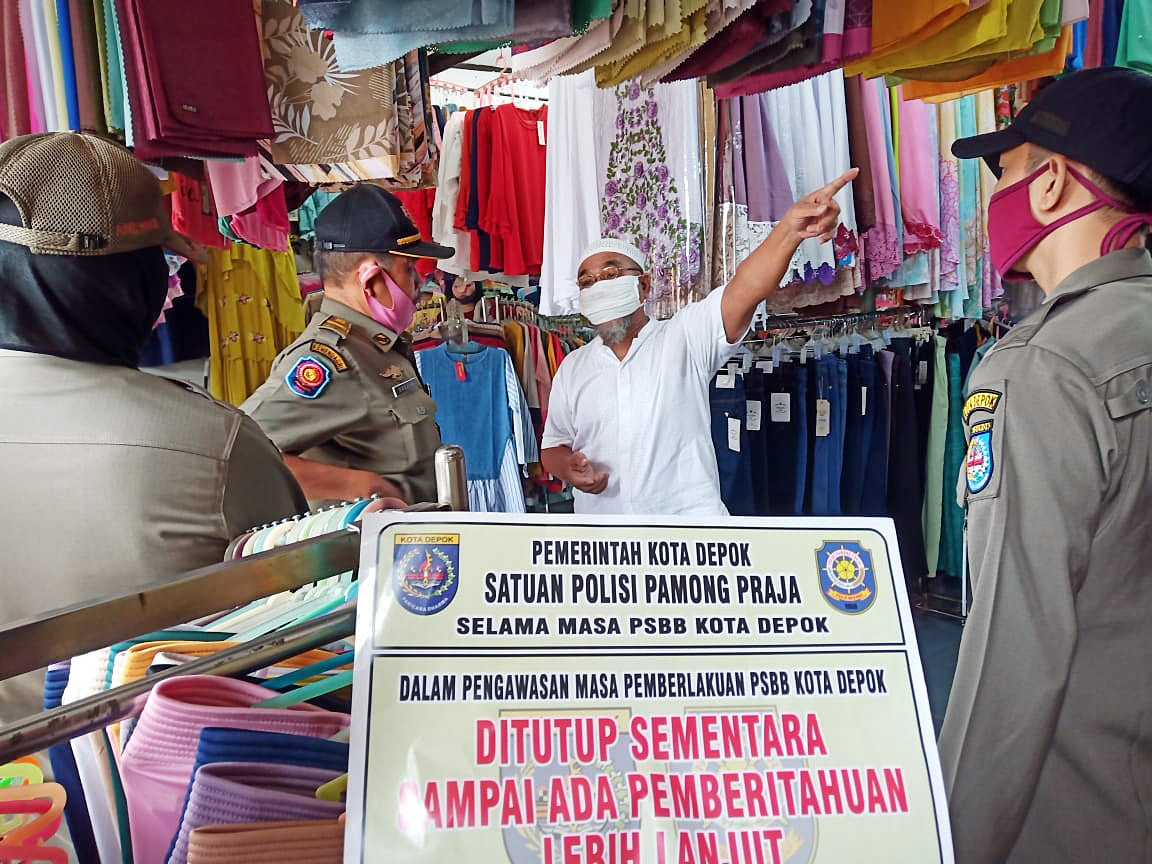 Penerapan PSBB Tahap II di Depok Lebih Tegas 