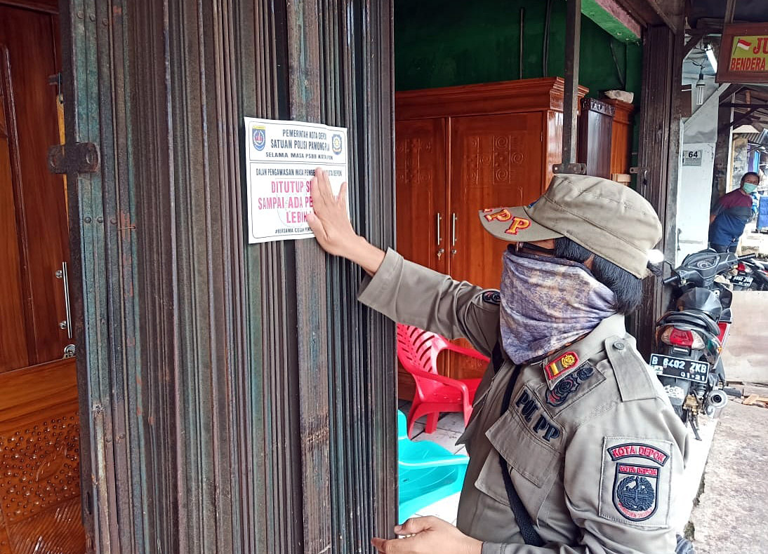 Penerapan PSBB Tahap II di Depok Lebih Tegas 