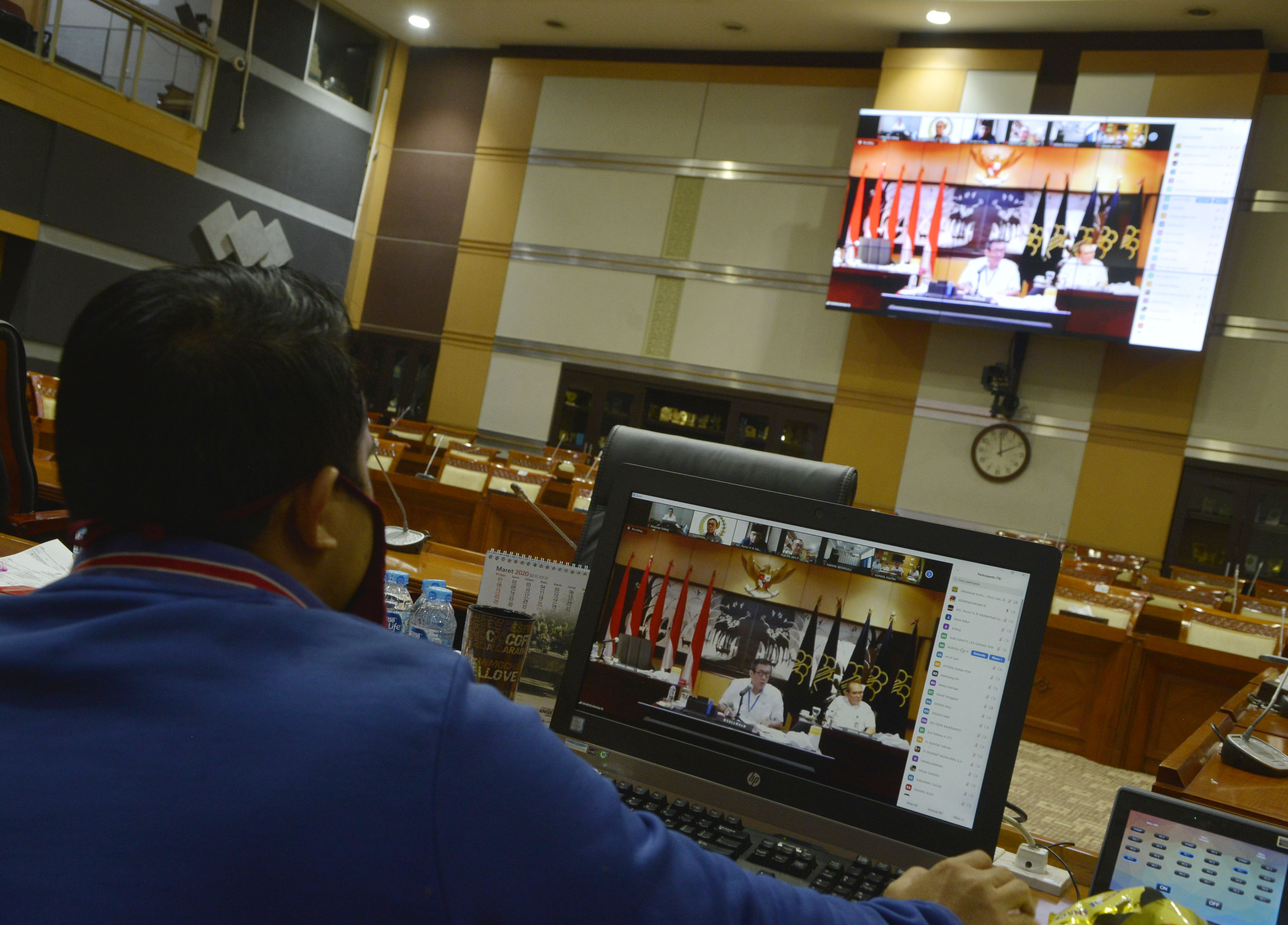 Rapat Kerja Komisi III dan Menkumham