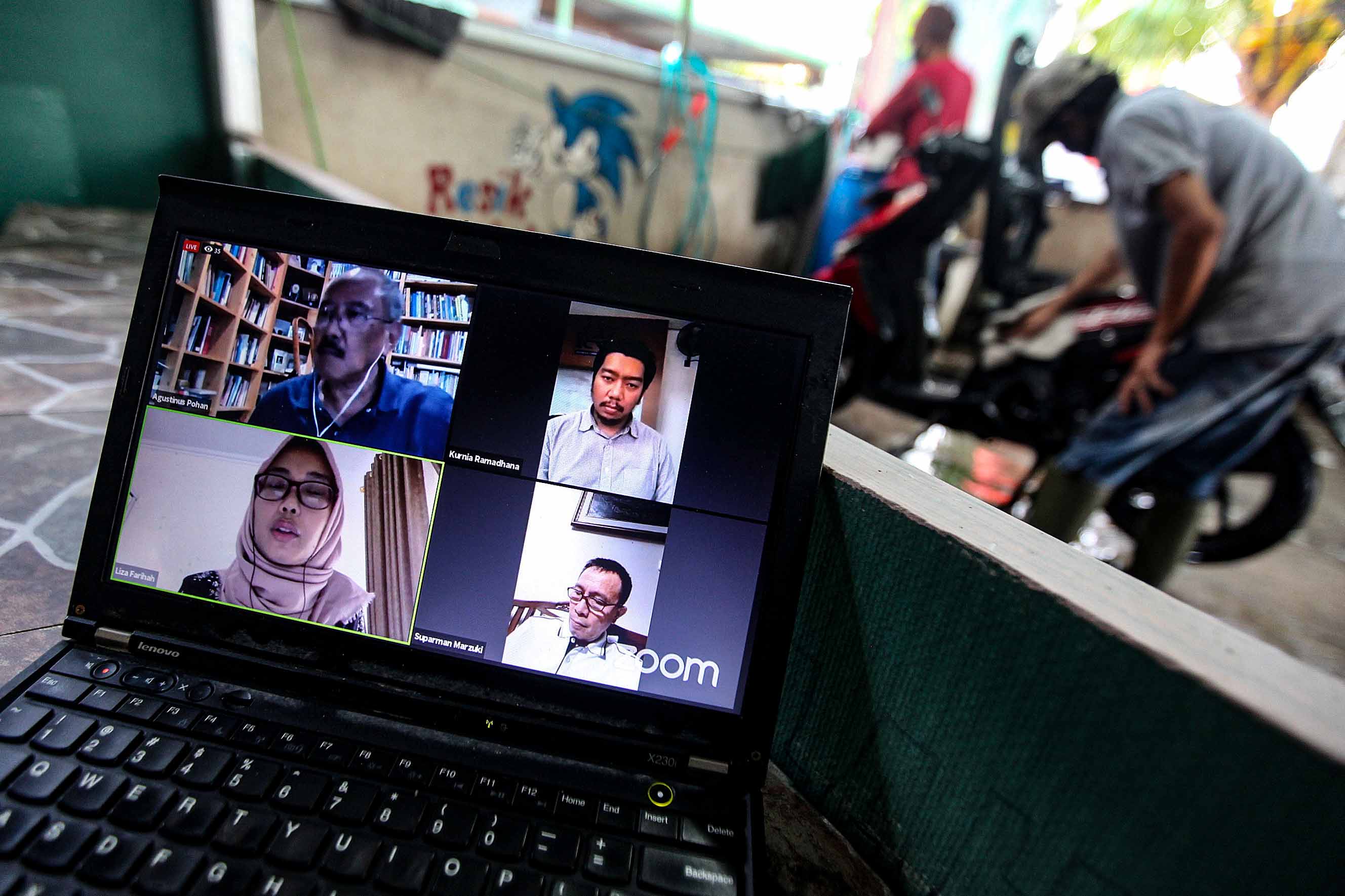 Diskusi Virtual Problematika Lembaga Peradilan