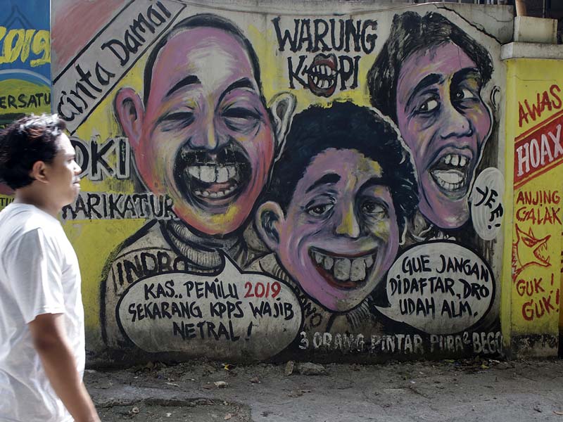 Mural KPPS Wajib Netral