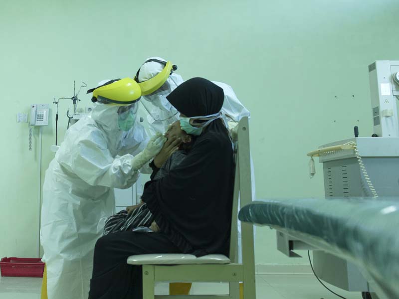 Tes Swab Pasien PDP Covid-19
