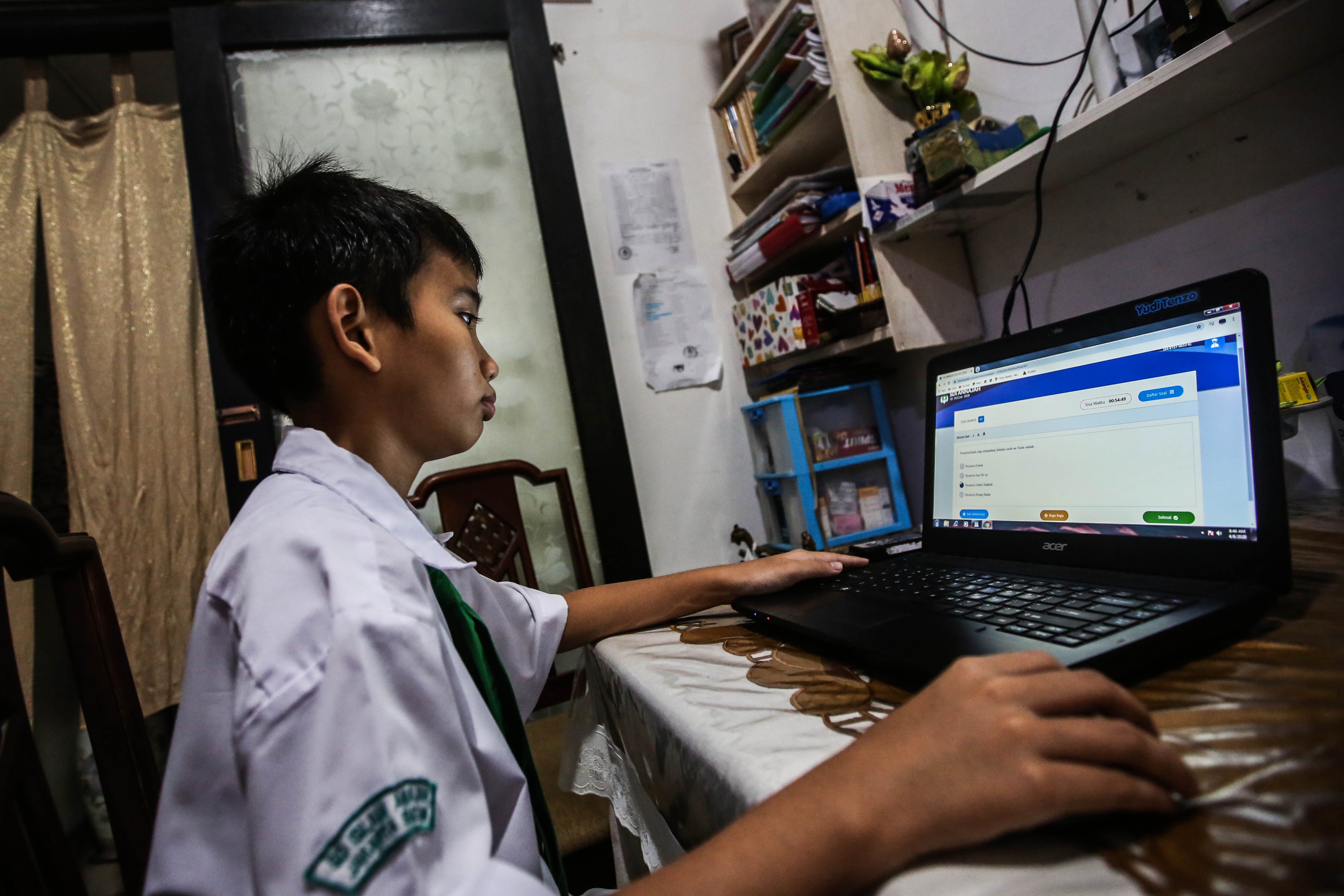 Ujian SD Secara Online