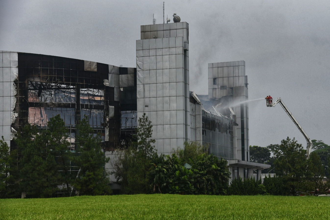 Gereja Terbakar di Tangerang