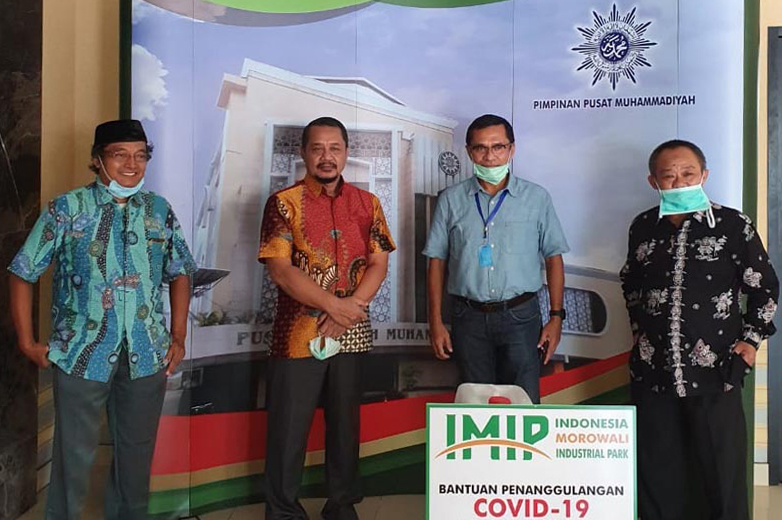 Bantuan IMIP Ke PP Muhammadiyah Untuk Cegah Covid-19