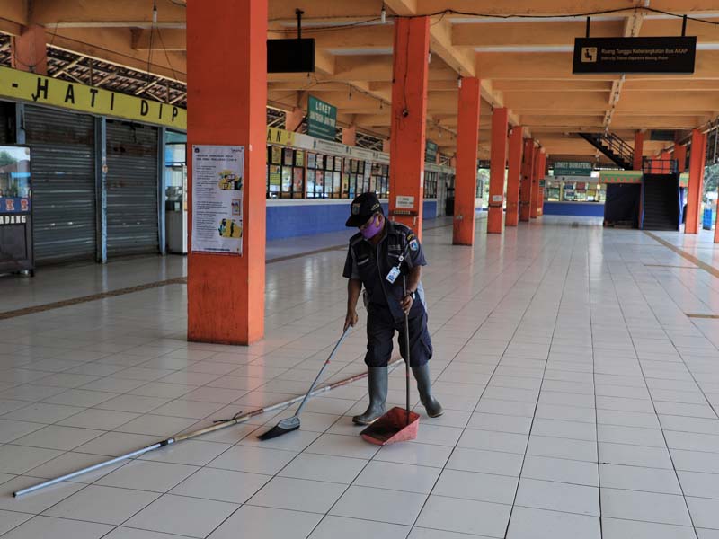 Pemberhentian Operasional Terminal Bus AKAP