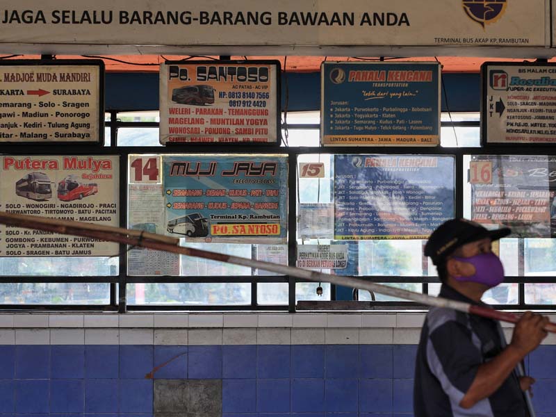 Pemberhentian Operasional Terminal Bus AKAP