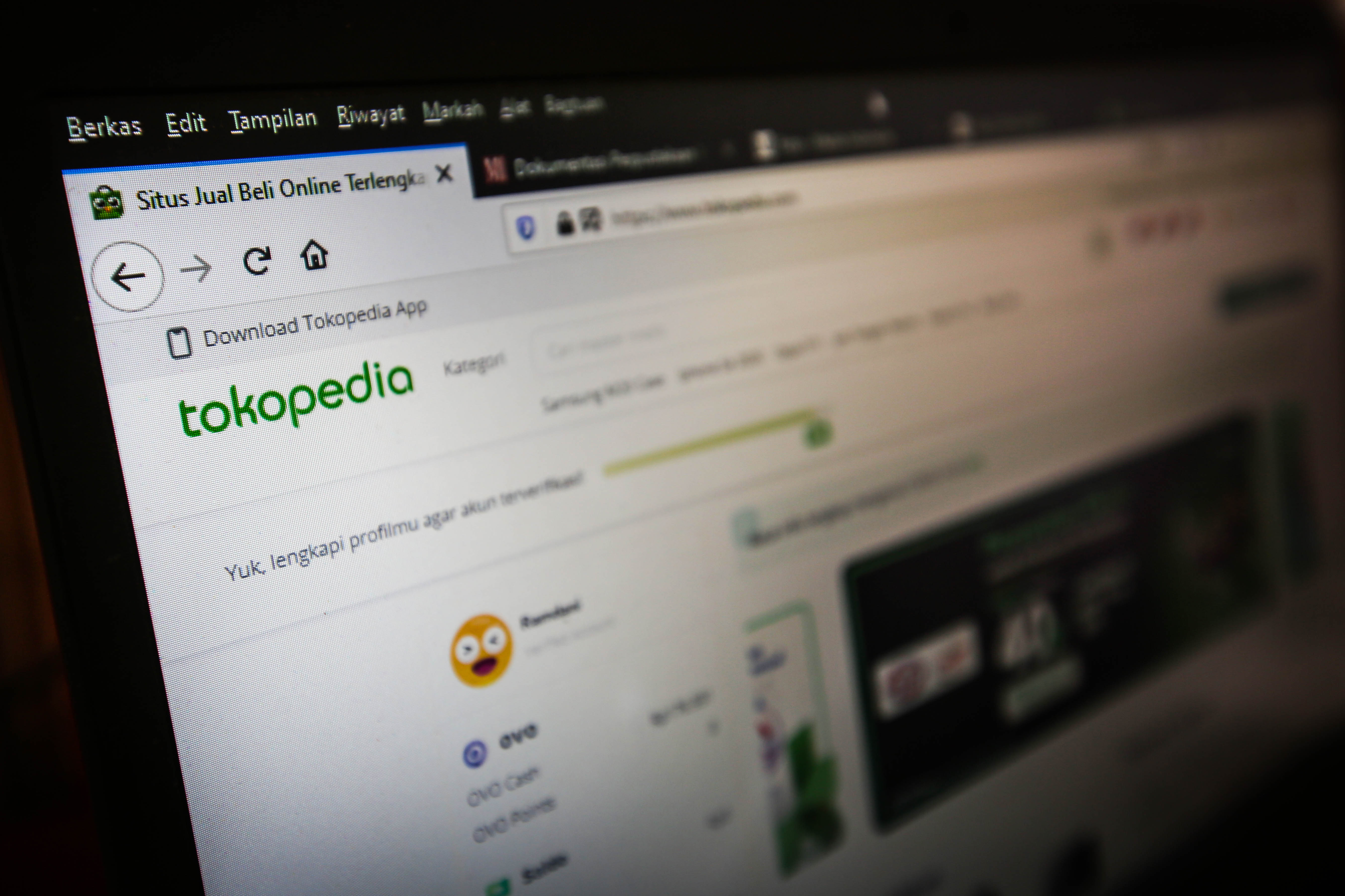 Kebocoran Data Pengguna Tokopedia