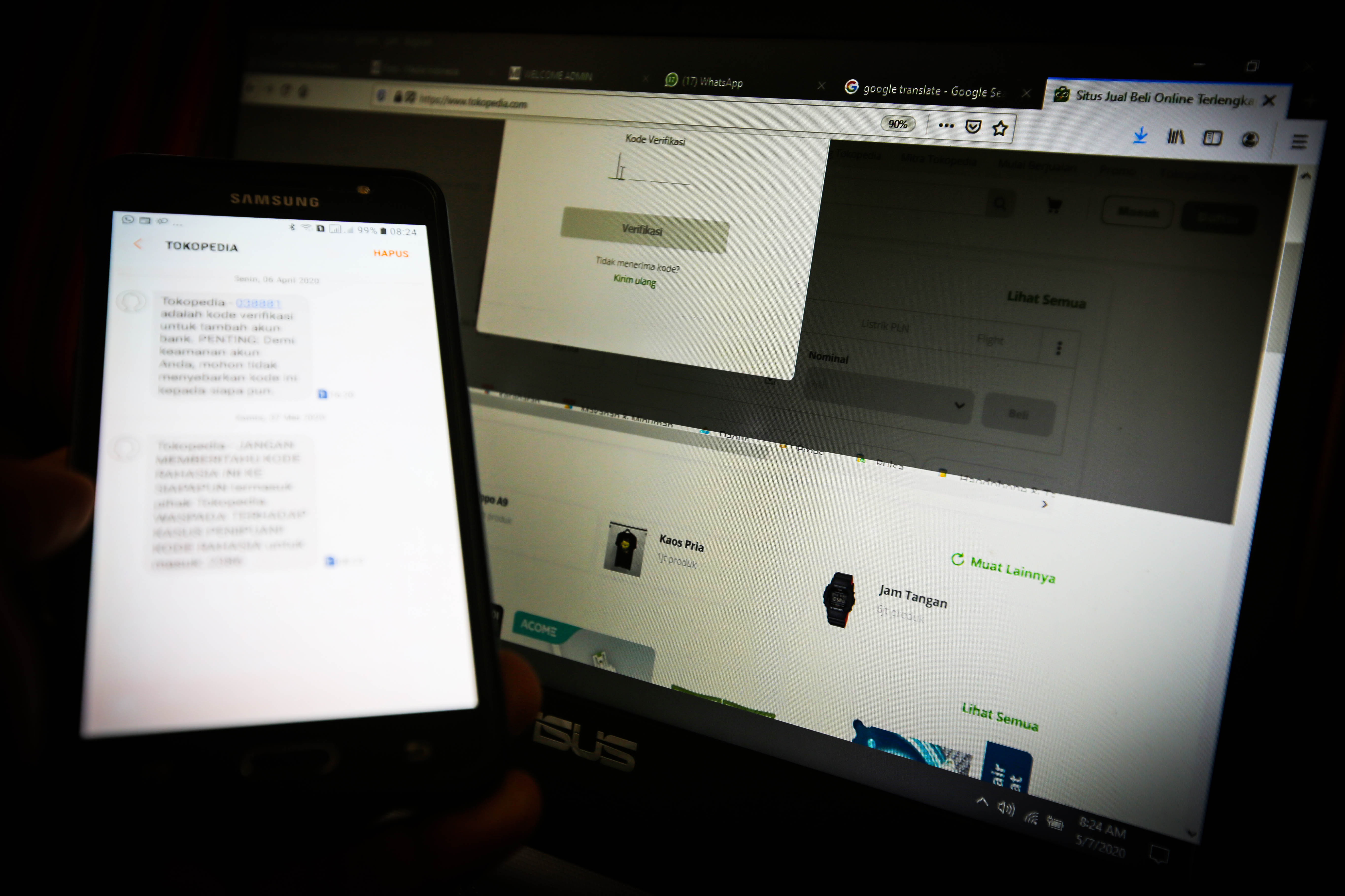 Kebocoran Data Pengguna Tokopedia