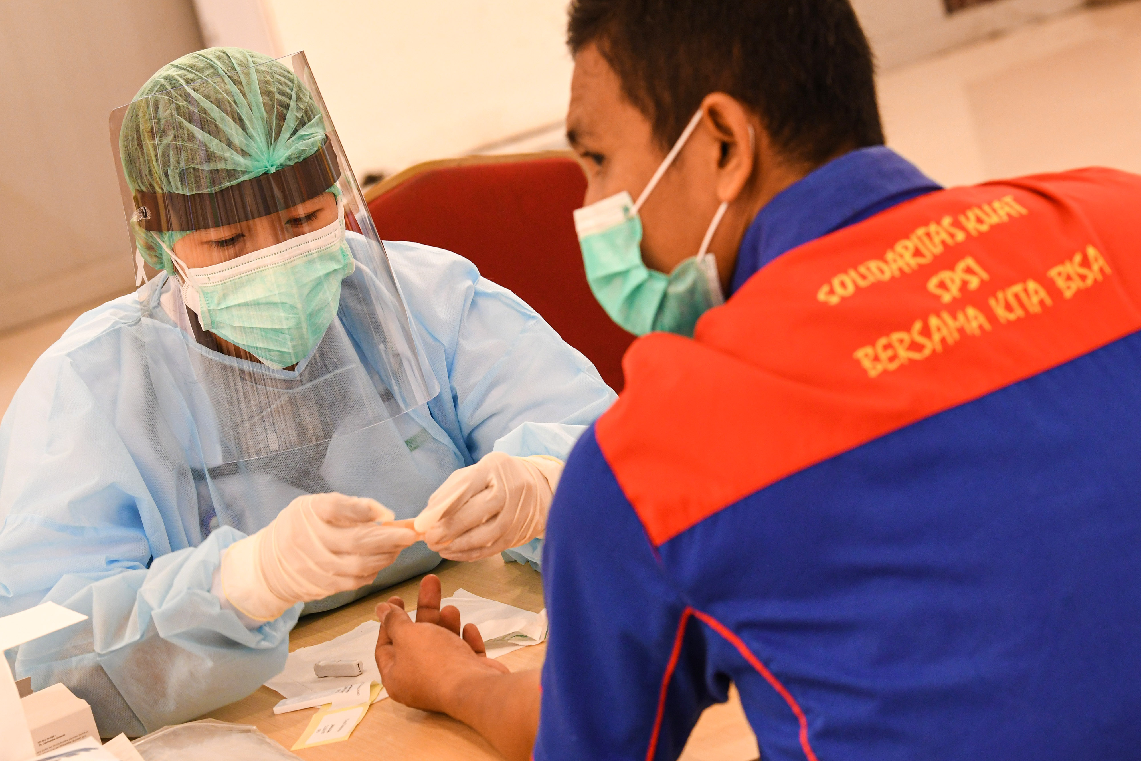 Rapid Test Covid-19 untuk Buruh