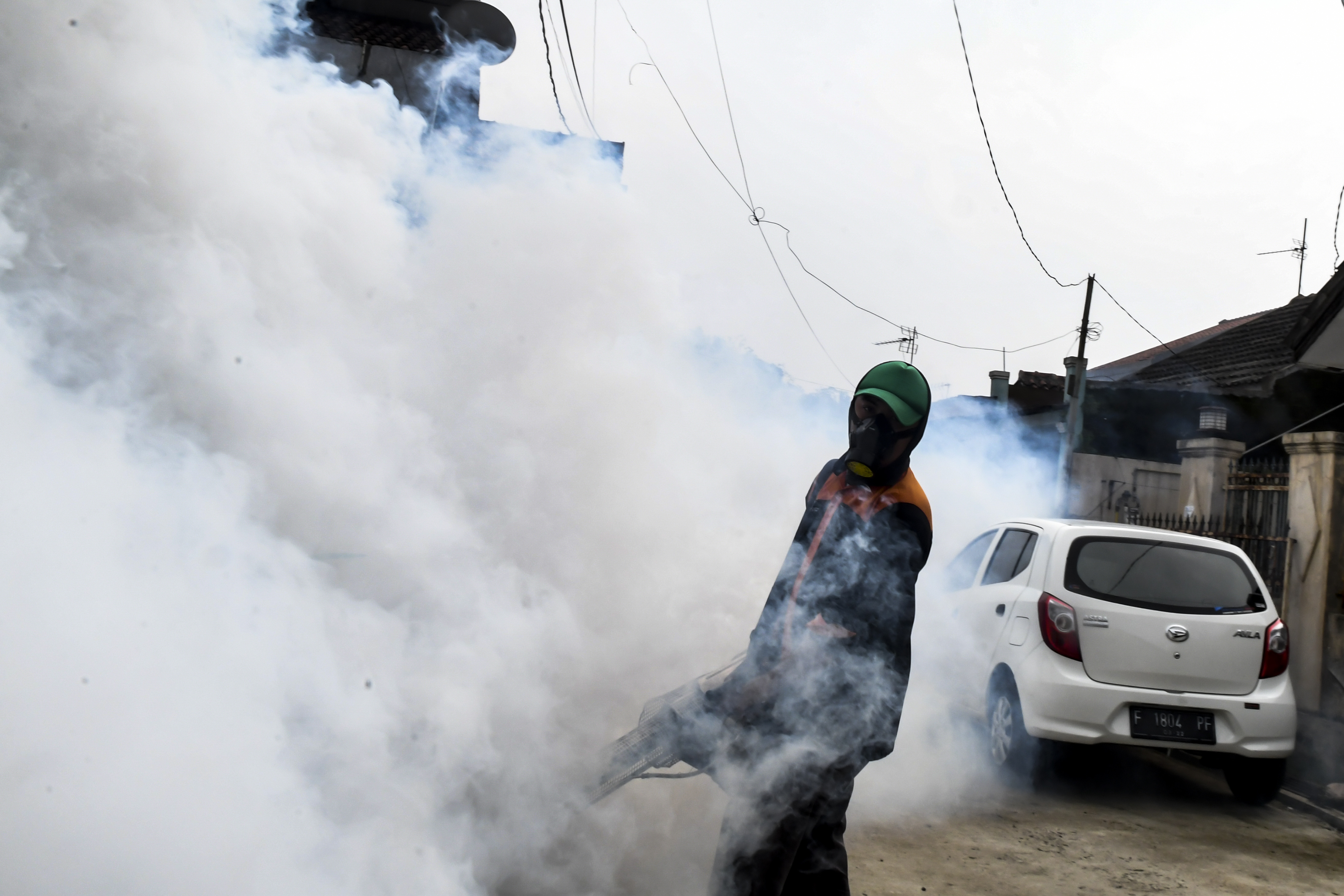 Pengasapan  di Kawasan Bojong Gede