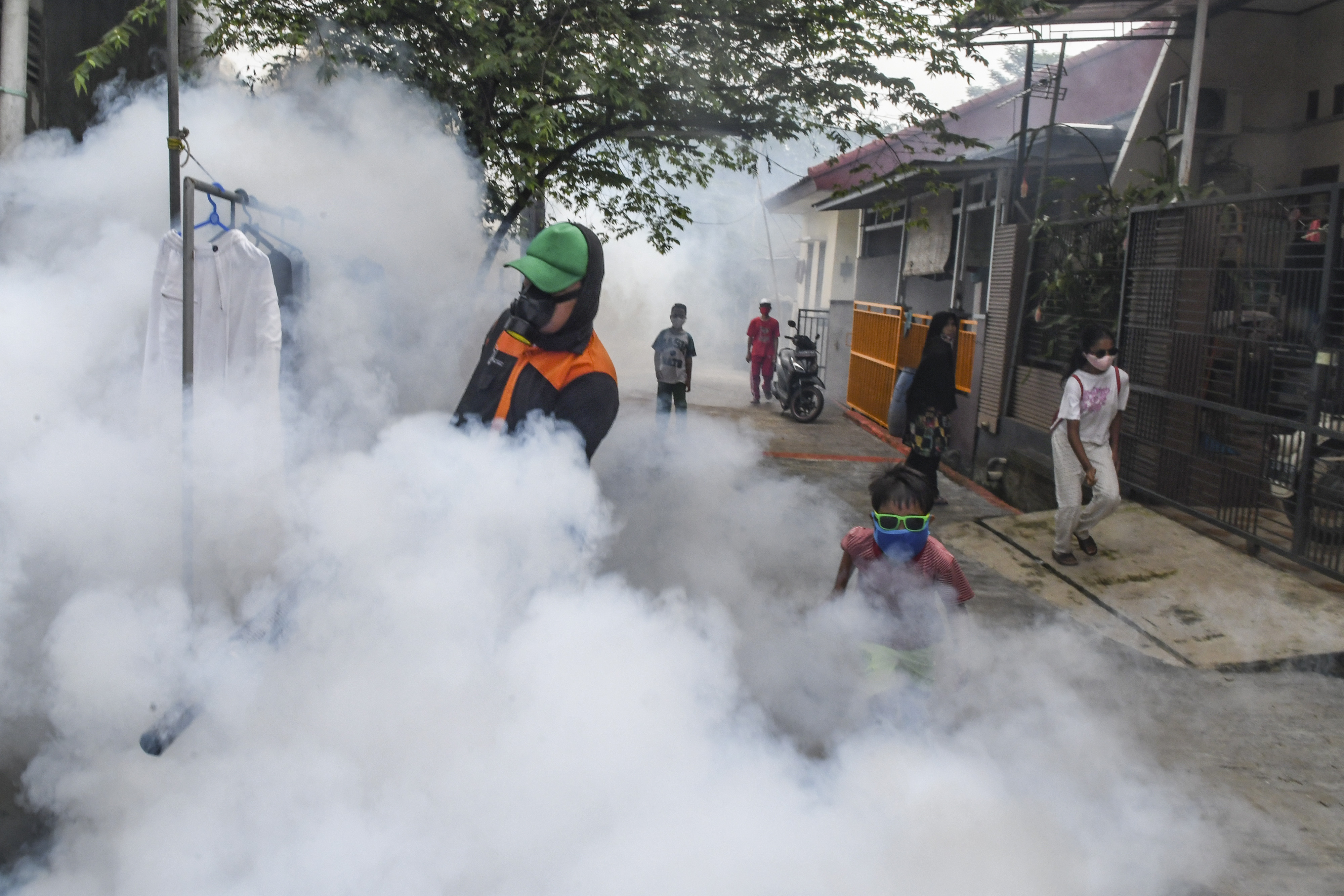 Pengasapan  di Kawasan Bojong Gede