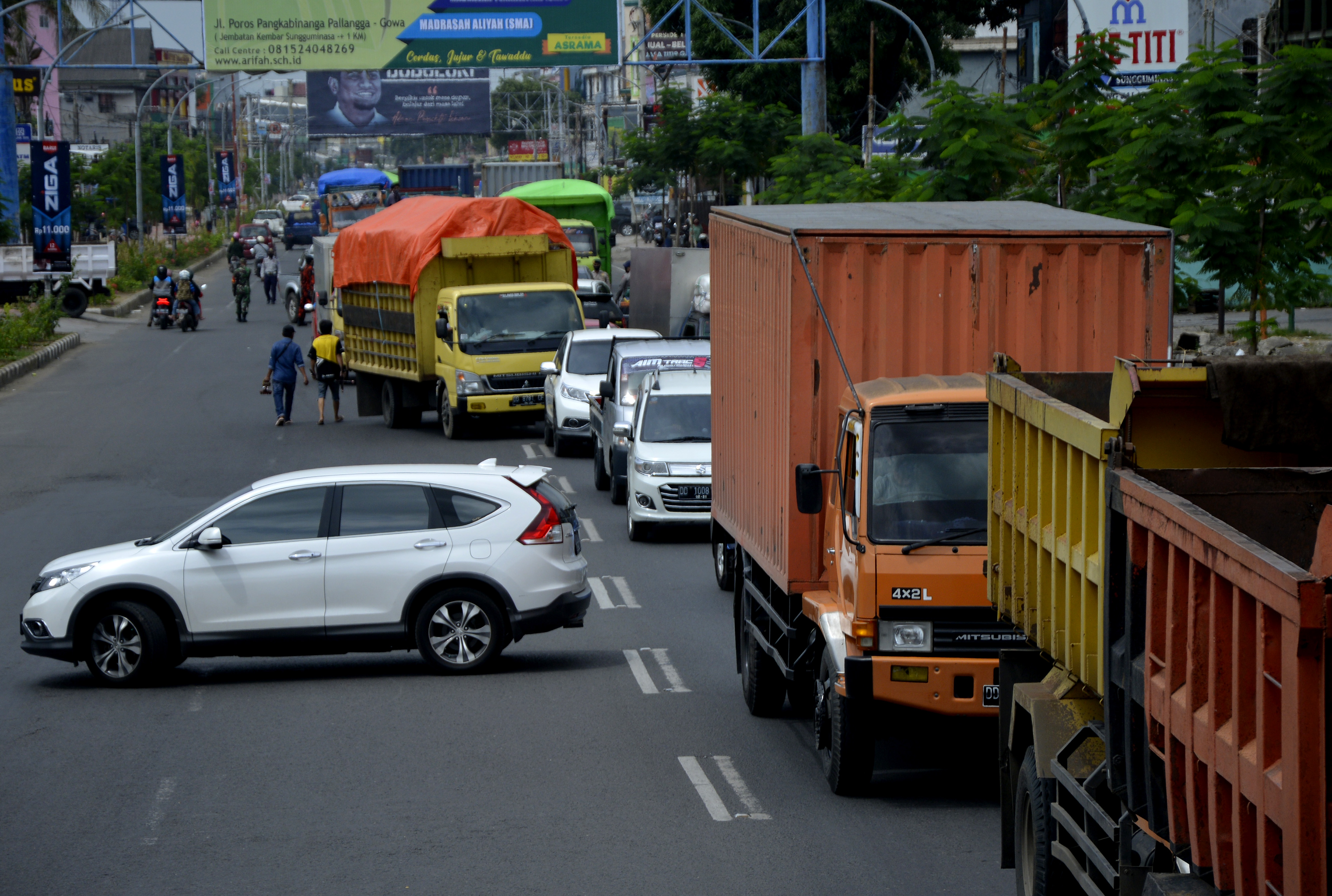 Hari Pertama PSBB di Gowa