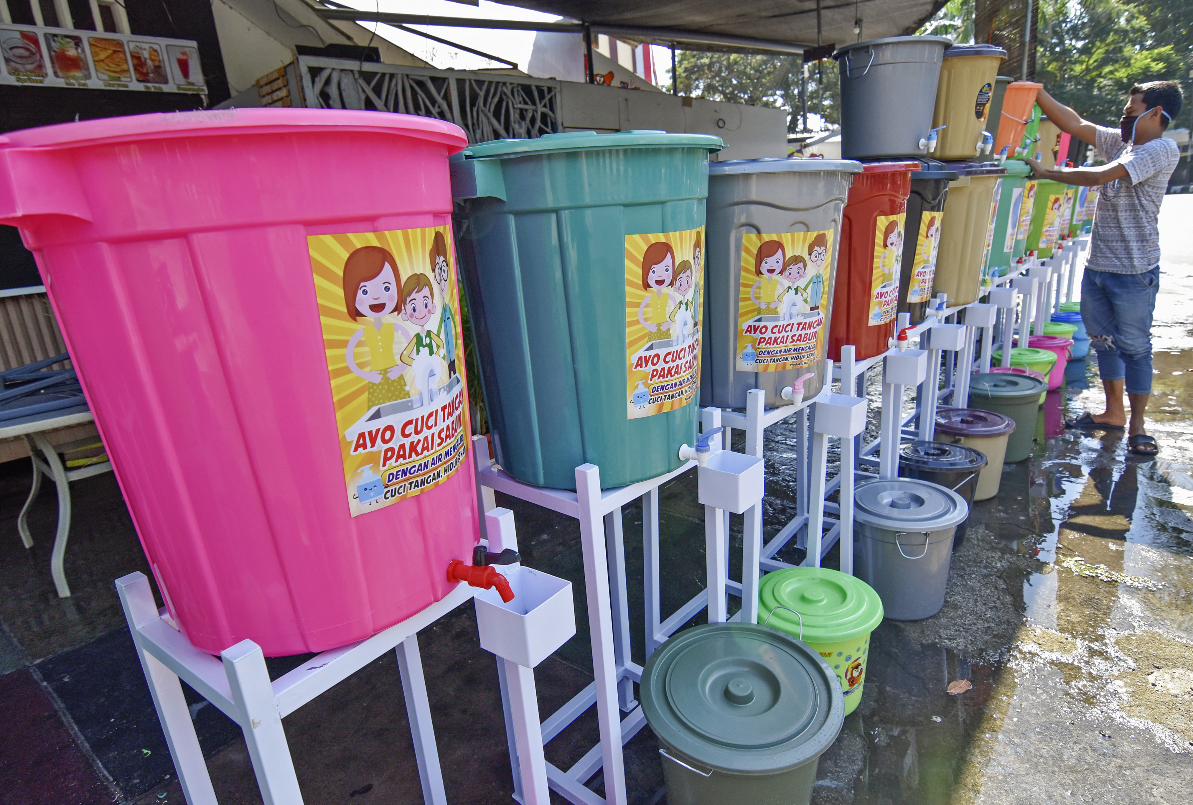 Bisnis Wastafel Portable di Tengah Pandemi