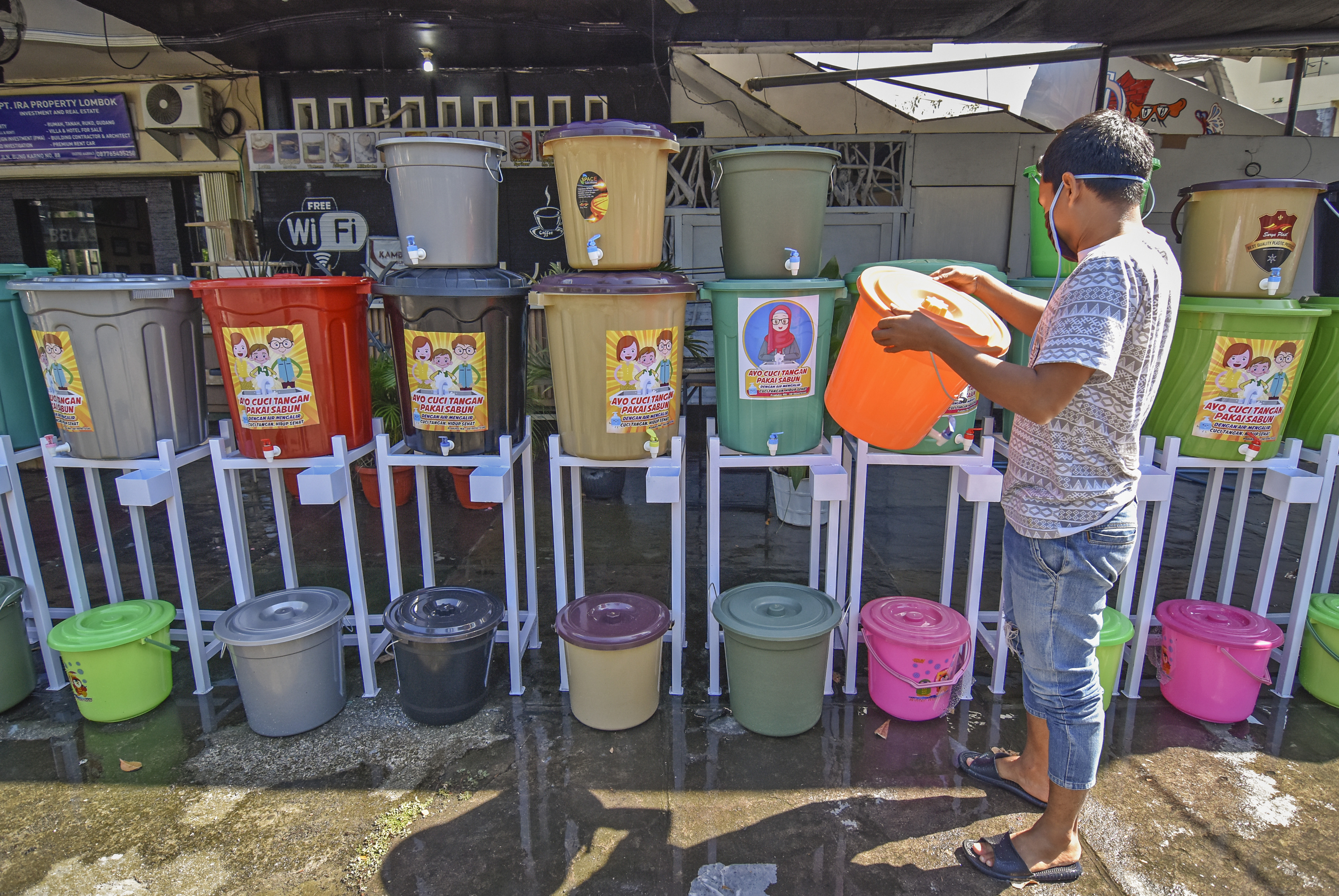 Bisnis Wastafel Portable di Tengah Pandemi