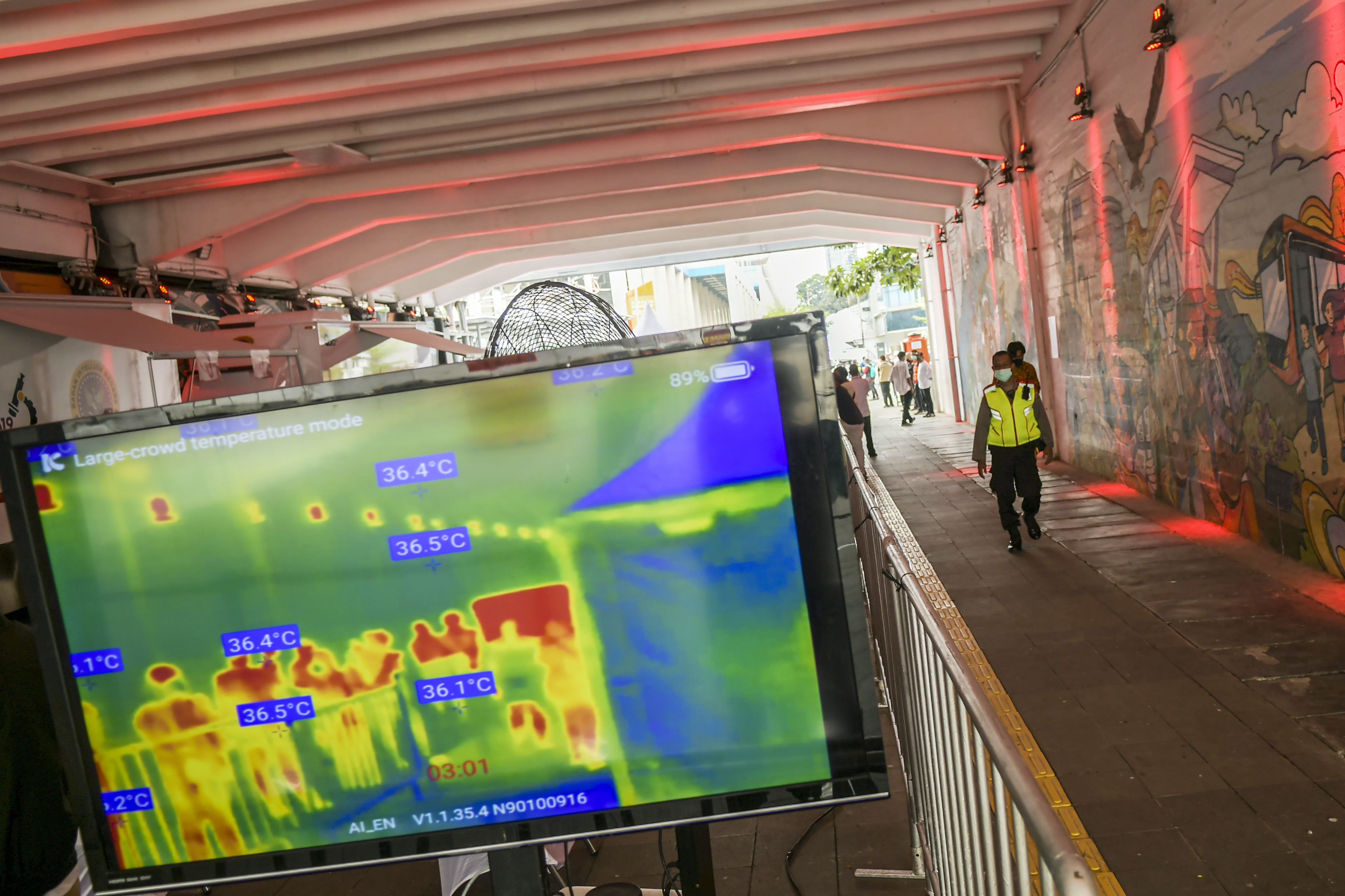 Rapid Test Massal di Terowongan Kendal