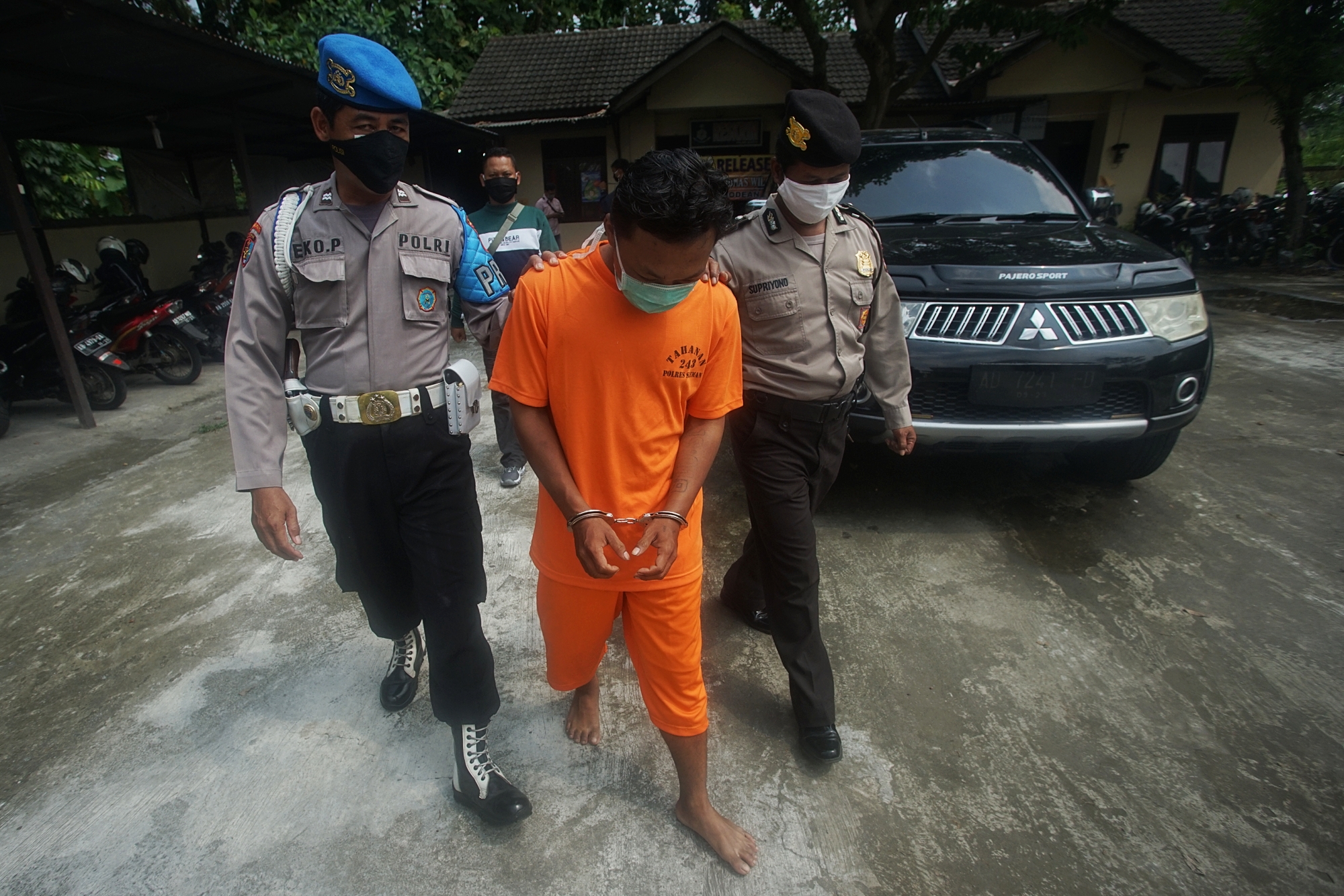 Penangkapan Napi Asimilasi