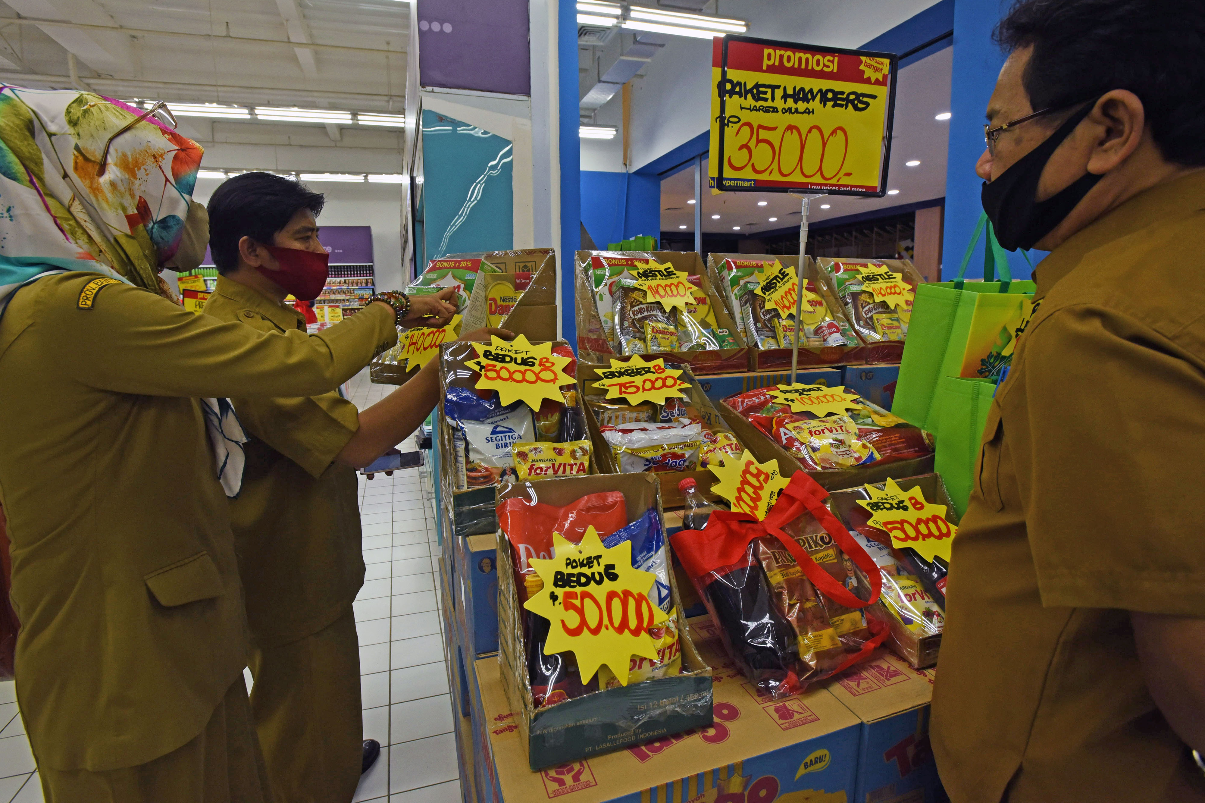 Sidak Parcel dan Makanan