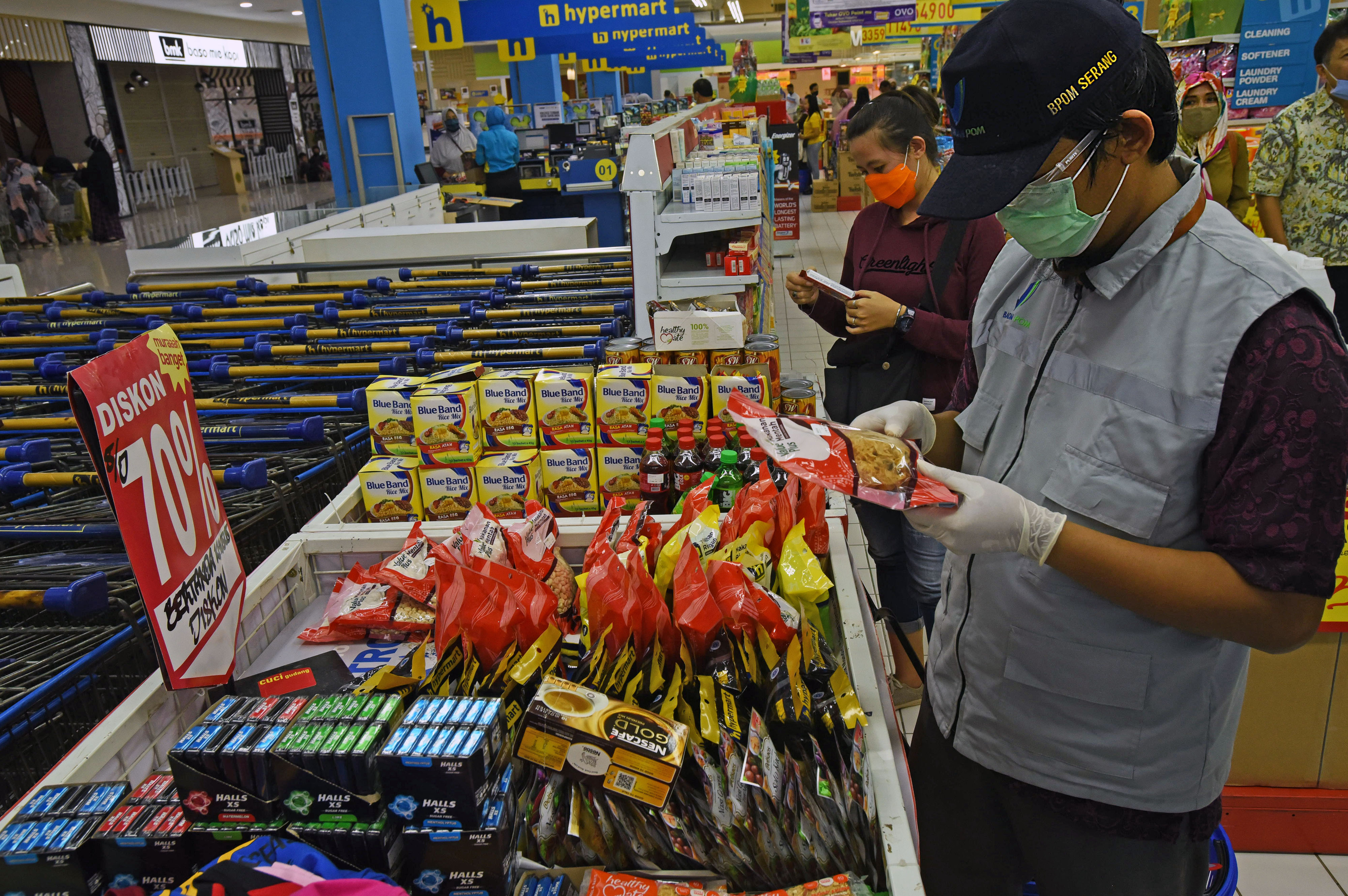 Sidak Parcel dan Makanan