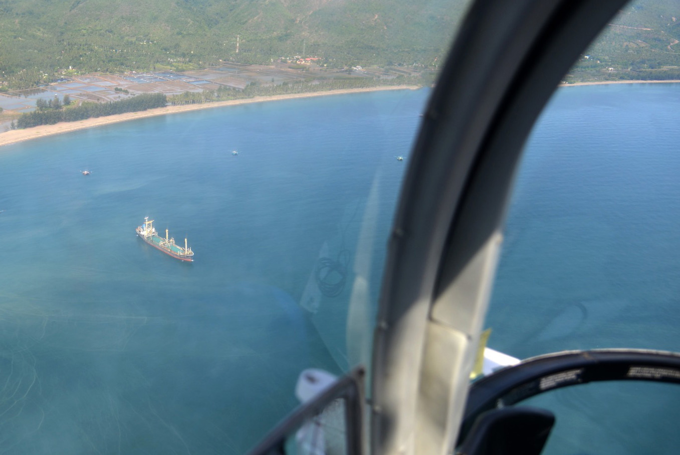 Patroli Udara Imagran di Perairan Aceh