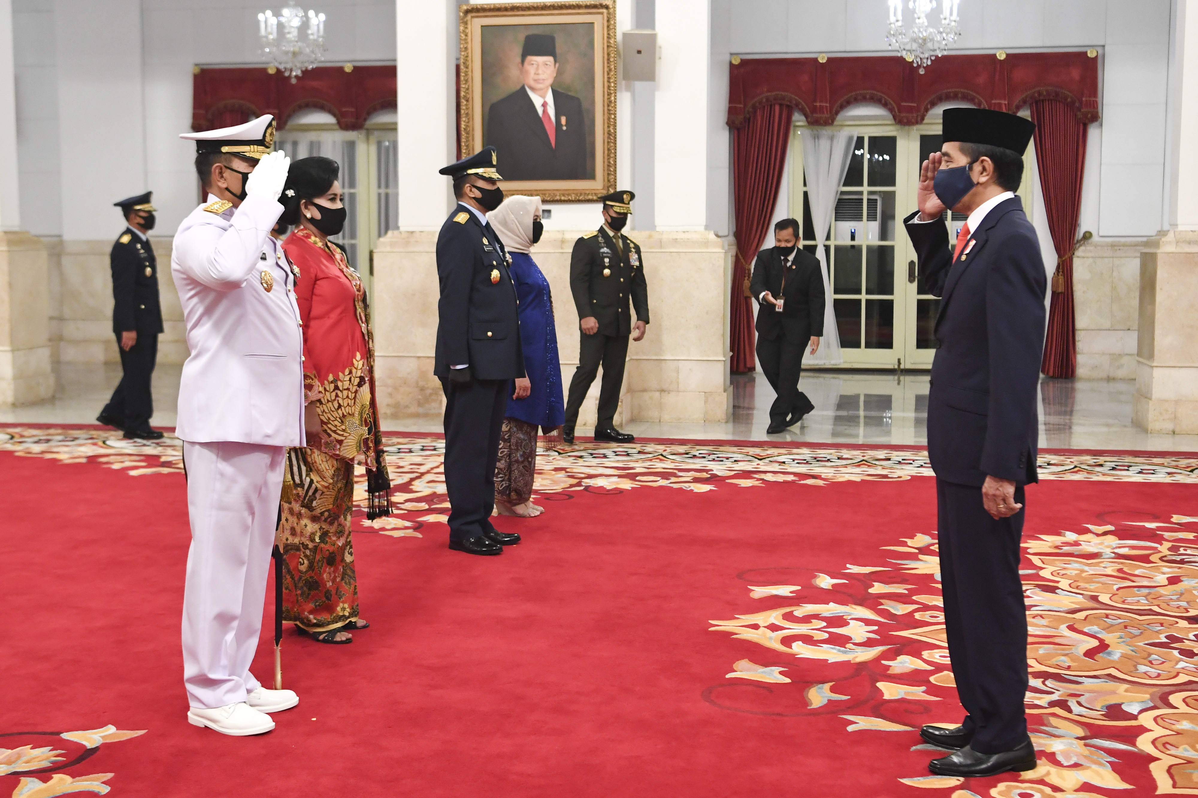 Pelantikan KSAL dan KSAU