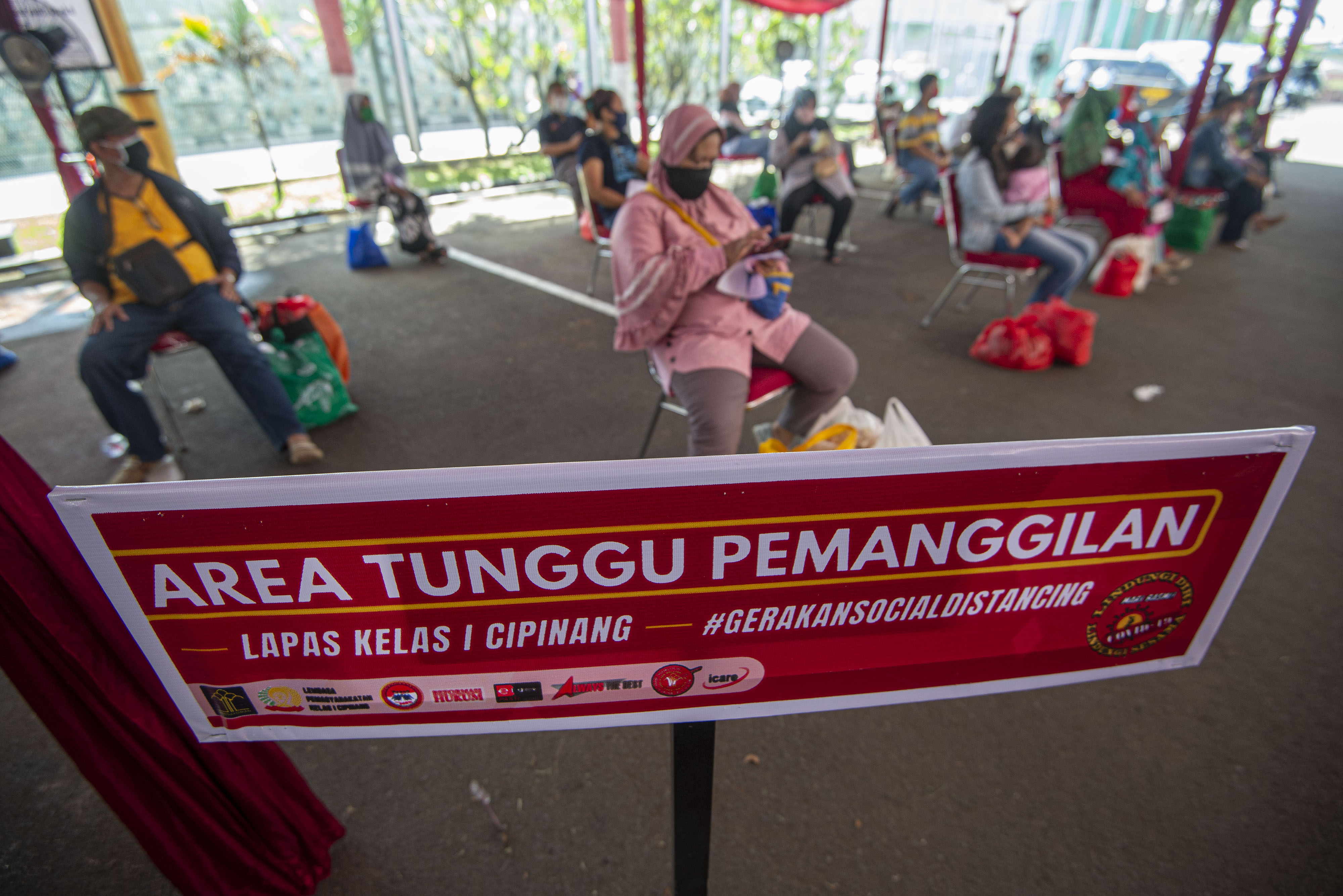 Kunjungan Lebaran di Lapas Cipinang
