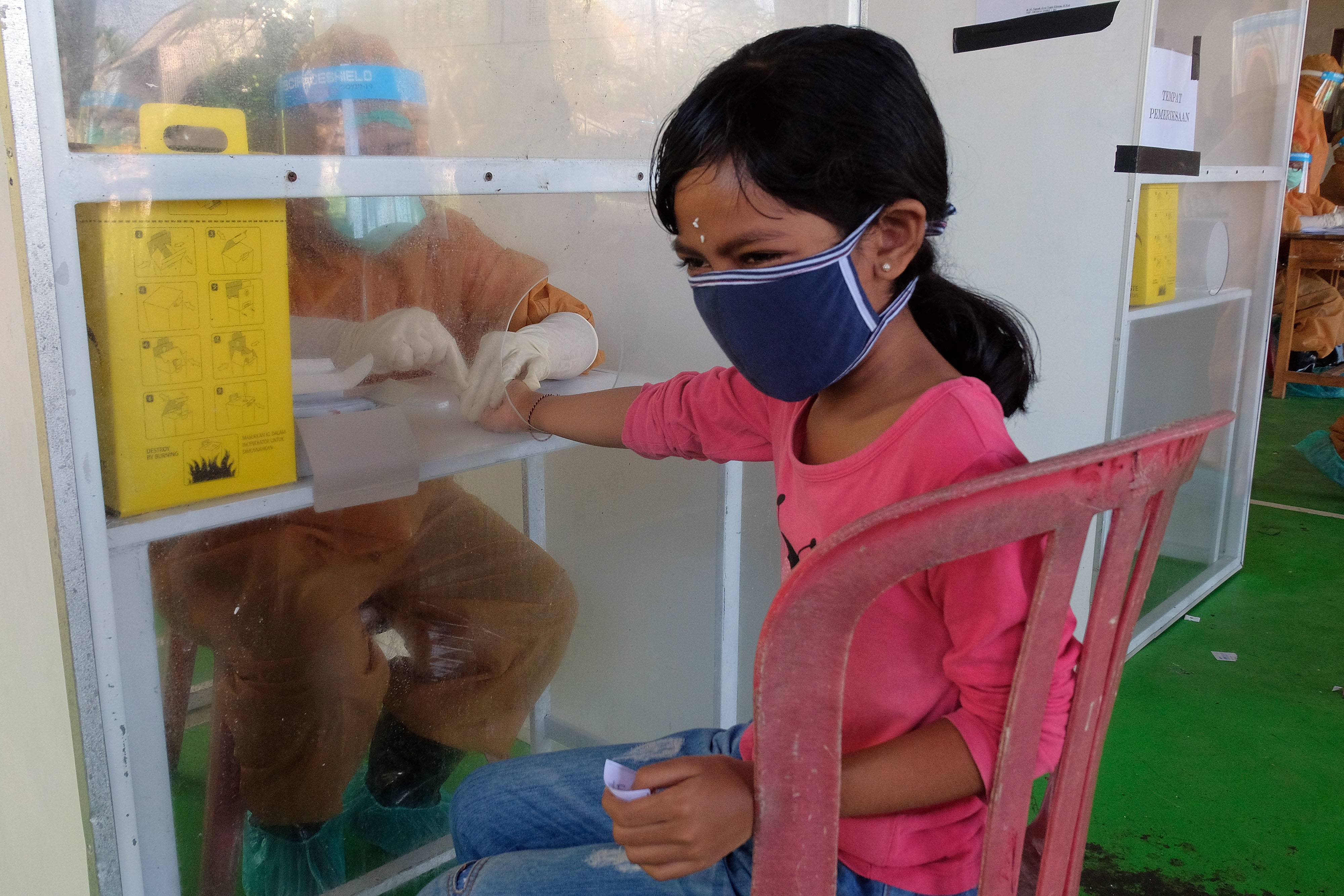 Rapid Test Tahap Kedua di Bali