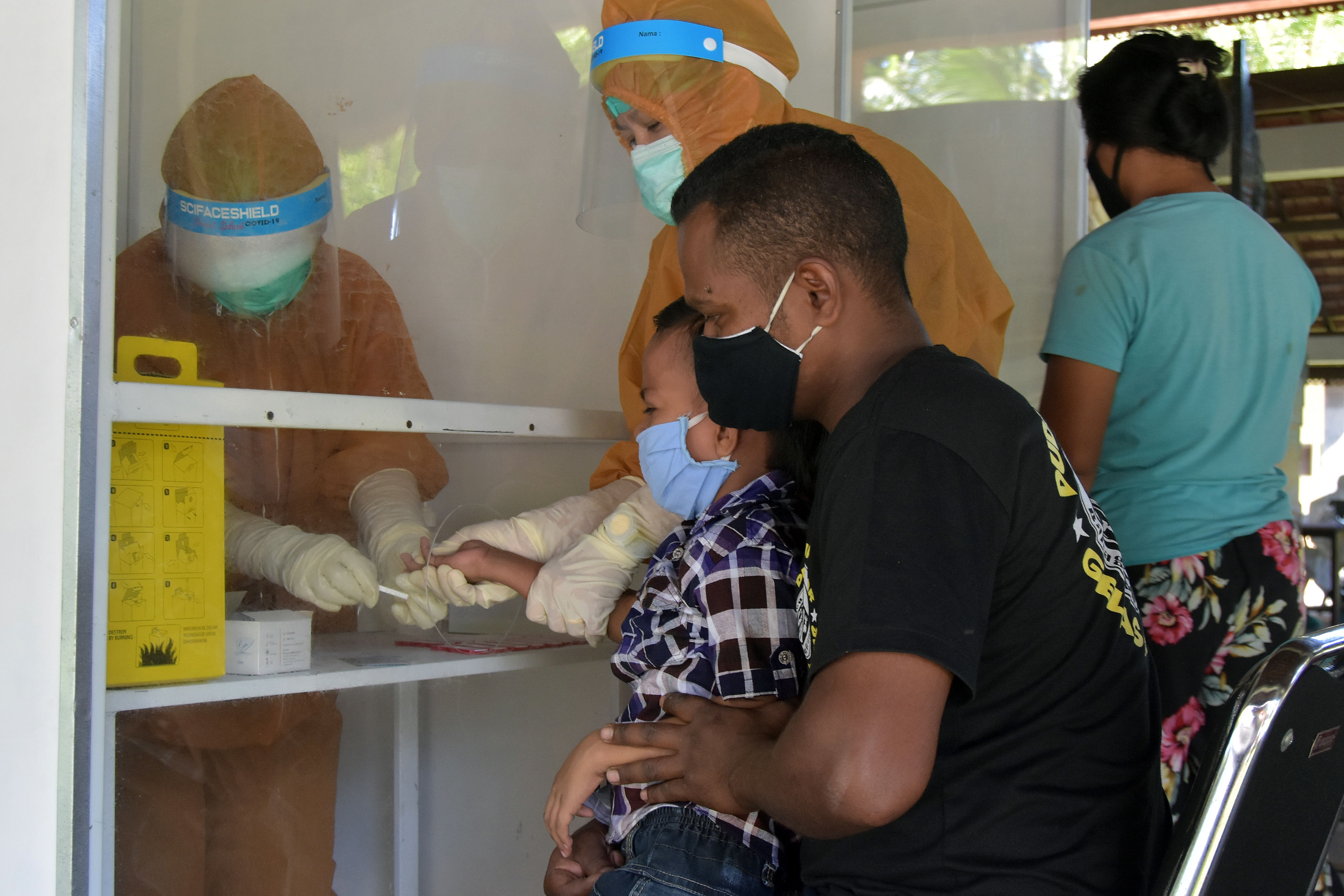 Rapid Test Tahap Kedua di Bali