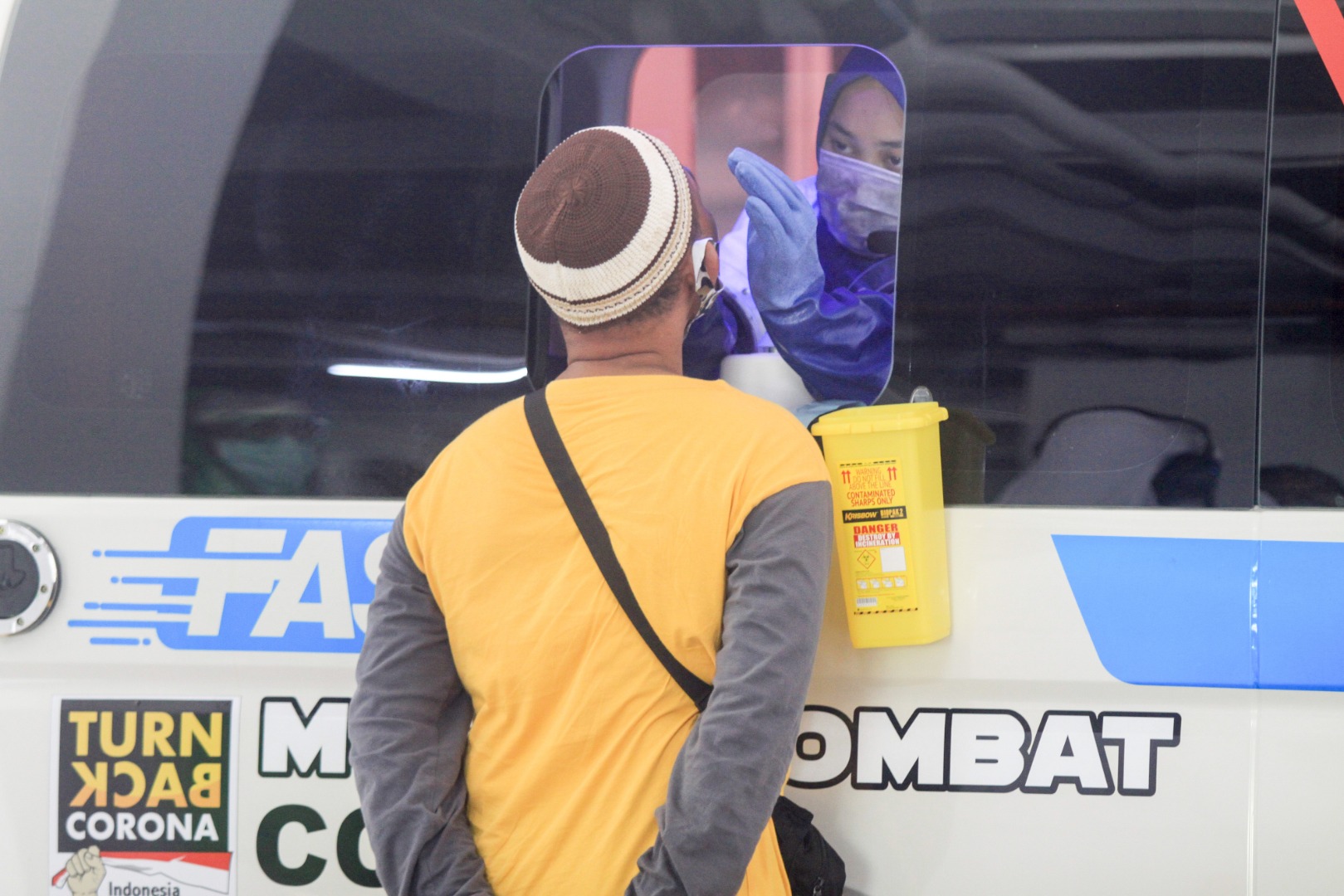 Swab Test di Sidoarjo