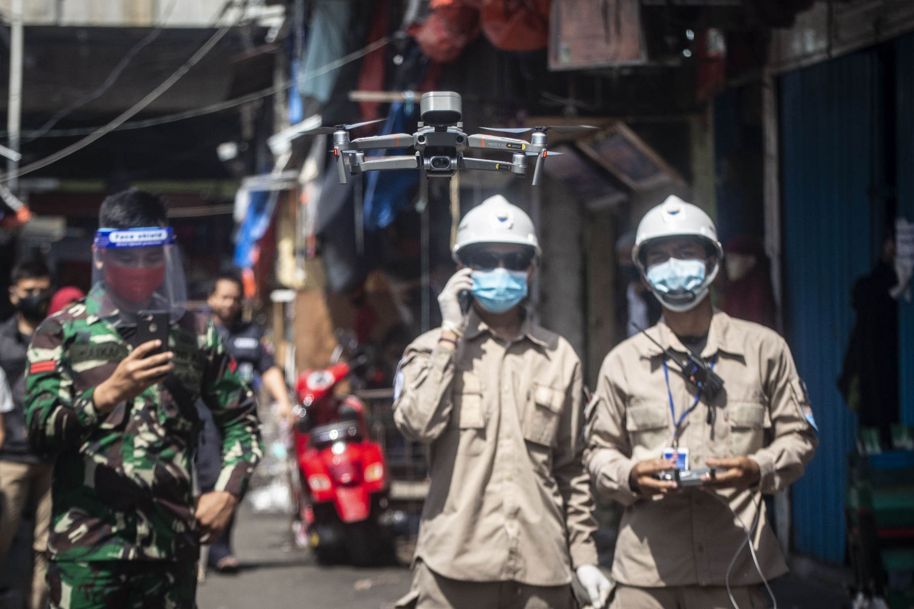 Memantau Suhu Tubuh Menggunakan Drone 