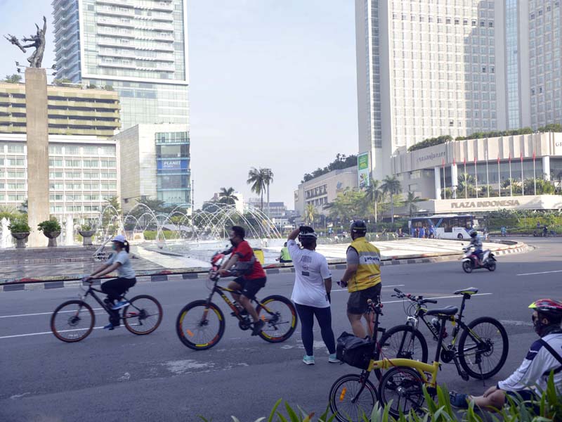 Jalan Protokol Masih Tetap Ramai