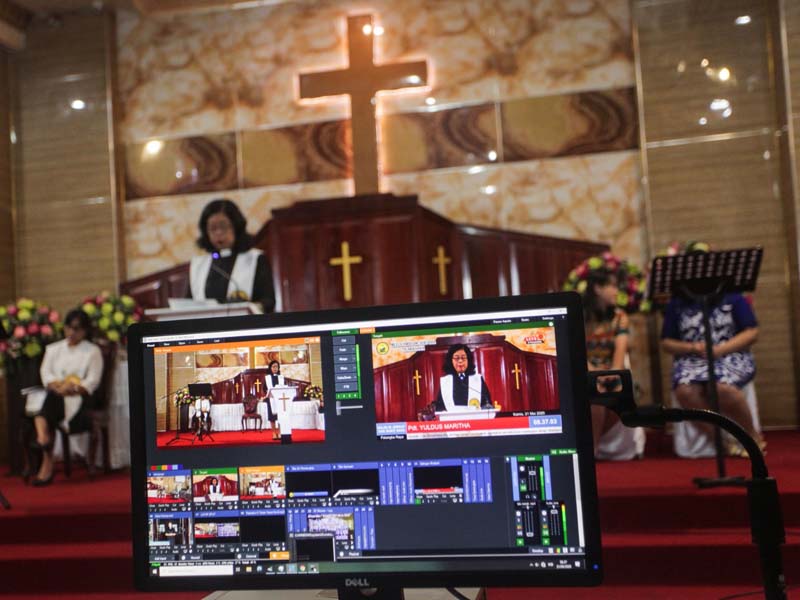 Ibadah Perayaan Kenaikan Isa Almasih Secara Daring