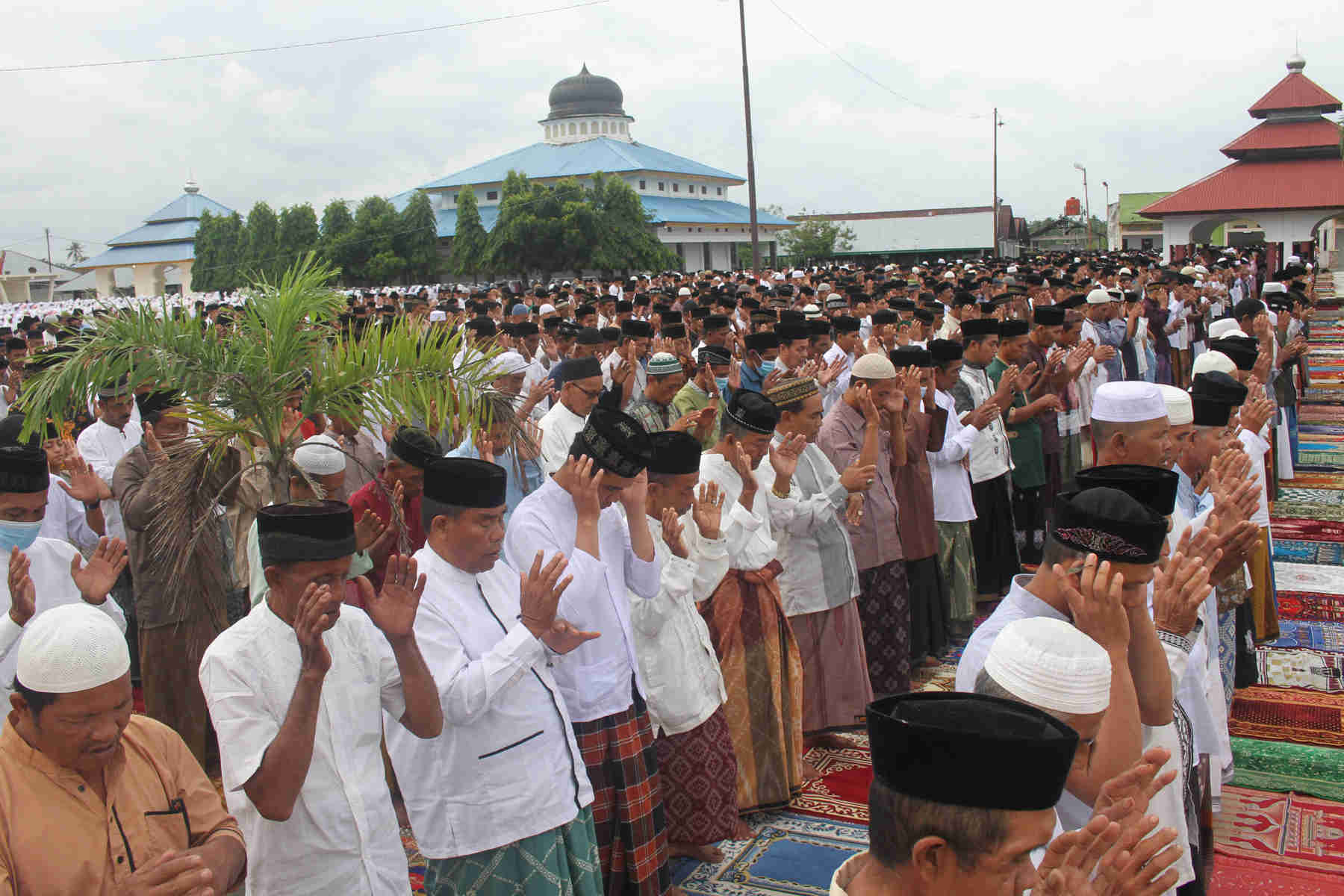Salat Idul Fitri Tarekat Syattariah di Aceh 